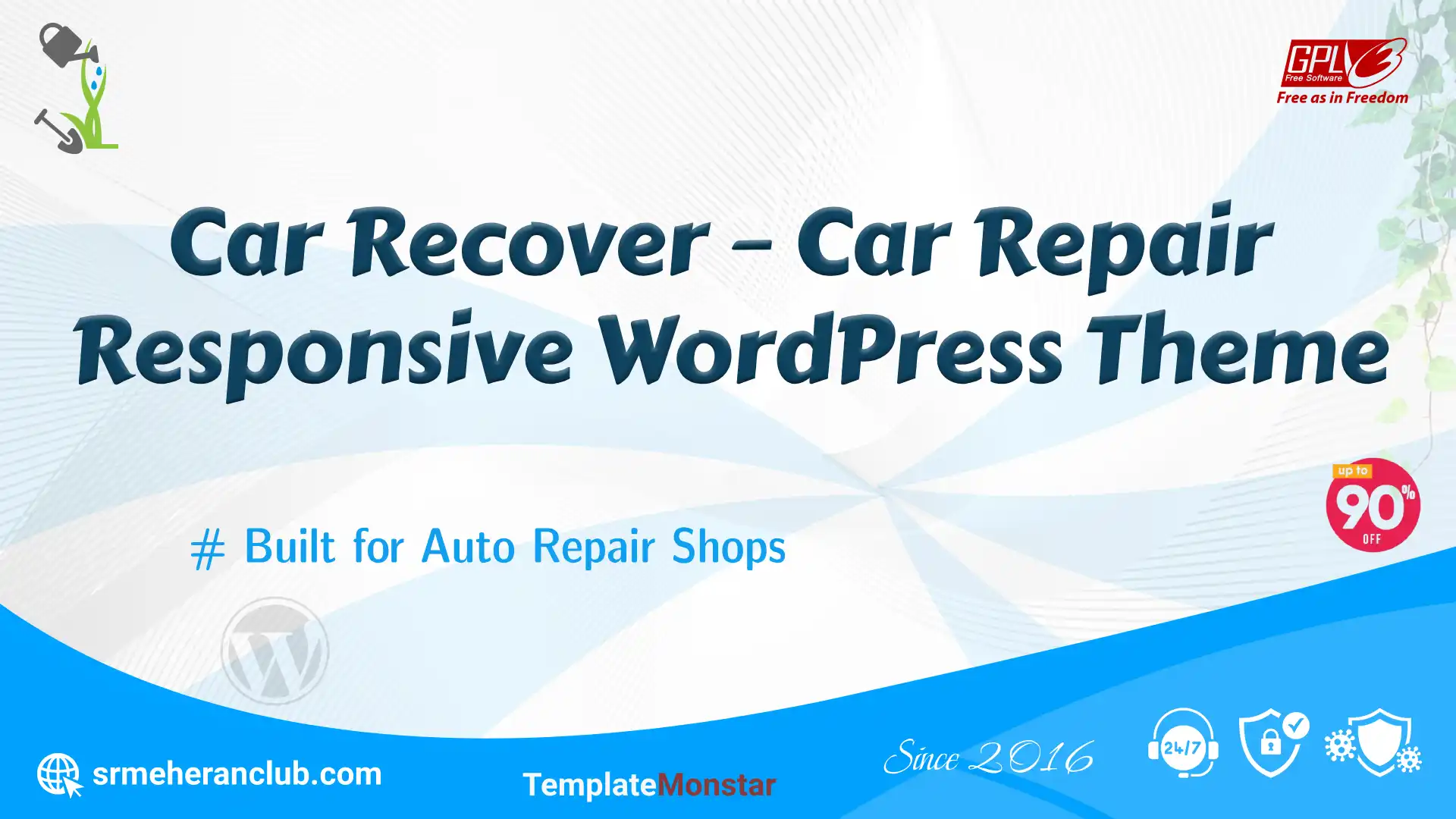Car Recover – Car Repair Responsive WordPress Theme — Theme by Templatemonster