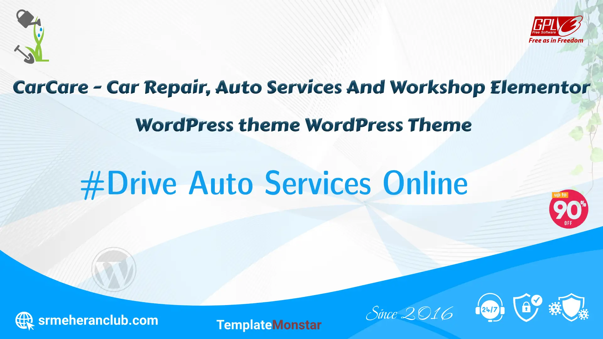 CarCare – Car Repair, Auto Services And Workshop Elementor WordPress theme WordPress Theme