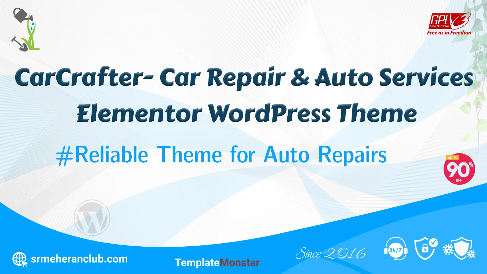 CarCrafter- Car Repair & Auto Services Elementor WordPress Theme
