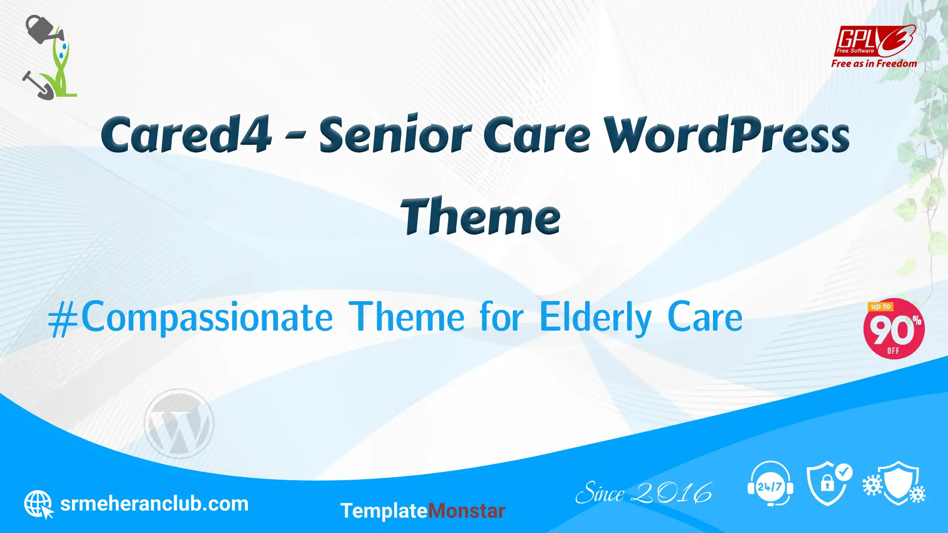 Cared4 – Senior Care WordPress Theme — Theme by Templatemonster