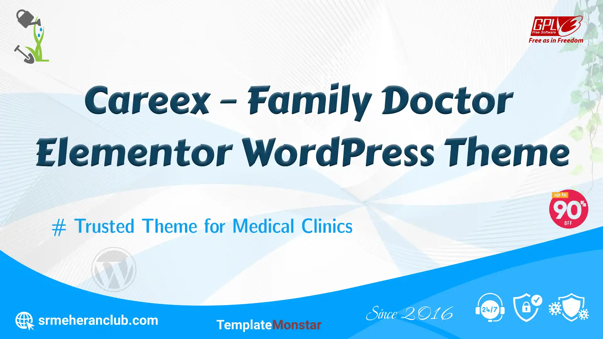 Careex – Family Doctor Elementor WordPress Theme — Theme by Templatemonster