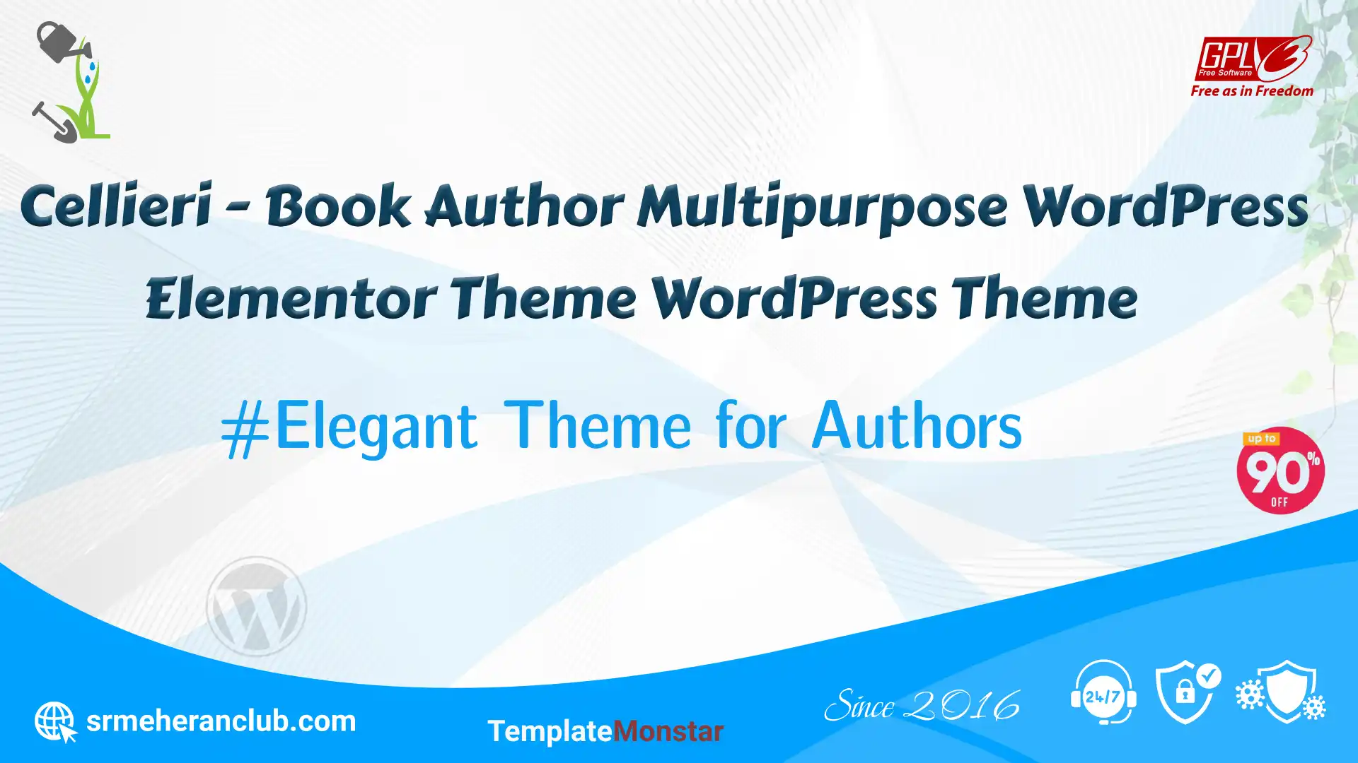 Cellieri – Book Author Multipurpose WordPress Elementor Theme WordPress Theme — Theme by Templatemonster