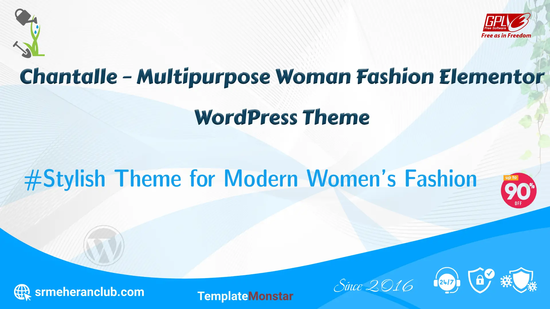 Chantalle – Multipurpose Woman Fashion Elementor WordPress Theme — Theme by Templatemonster