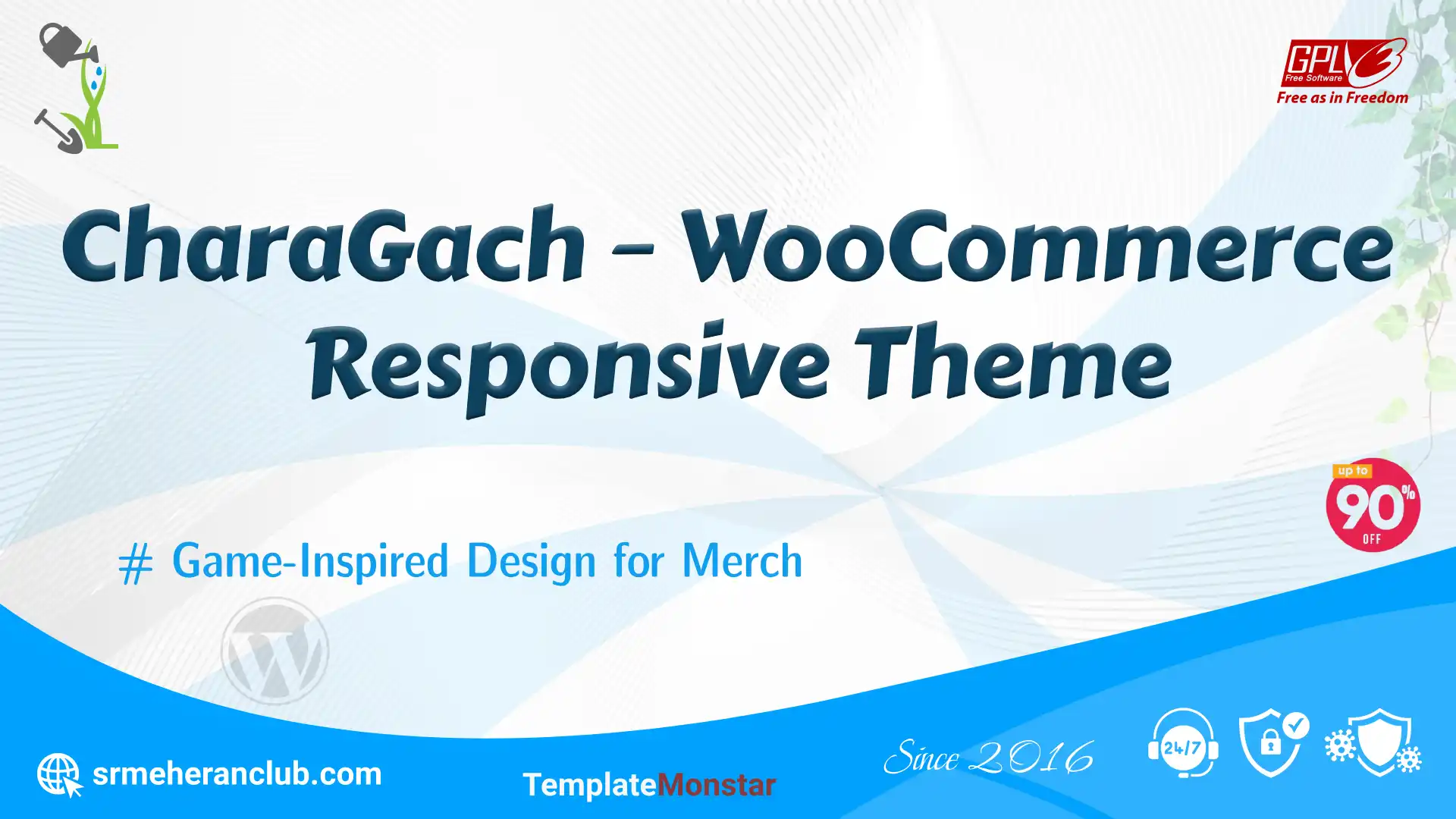 CharaGach – WooCommerce Responsive Theme — Theme by Templatemonster