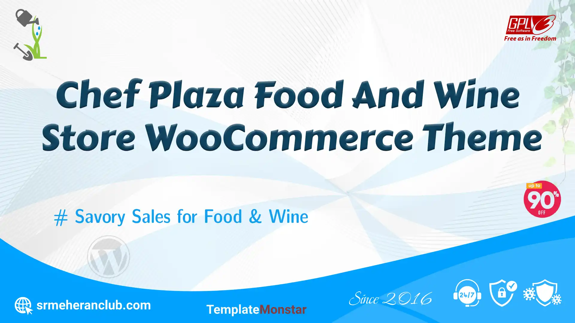 Chef Plaza Food And Wine Store WooCommerce Theme