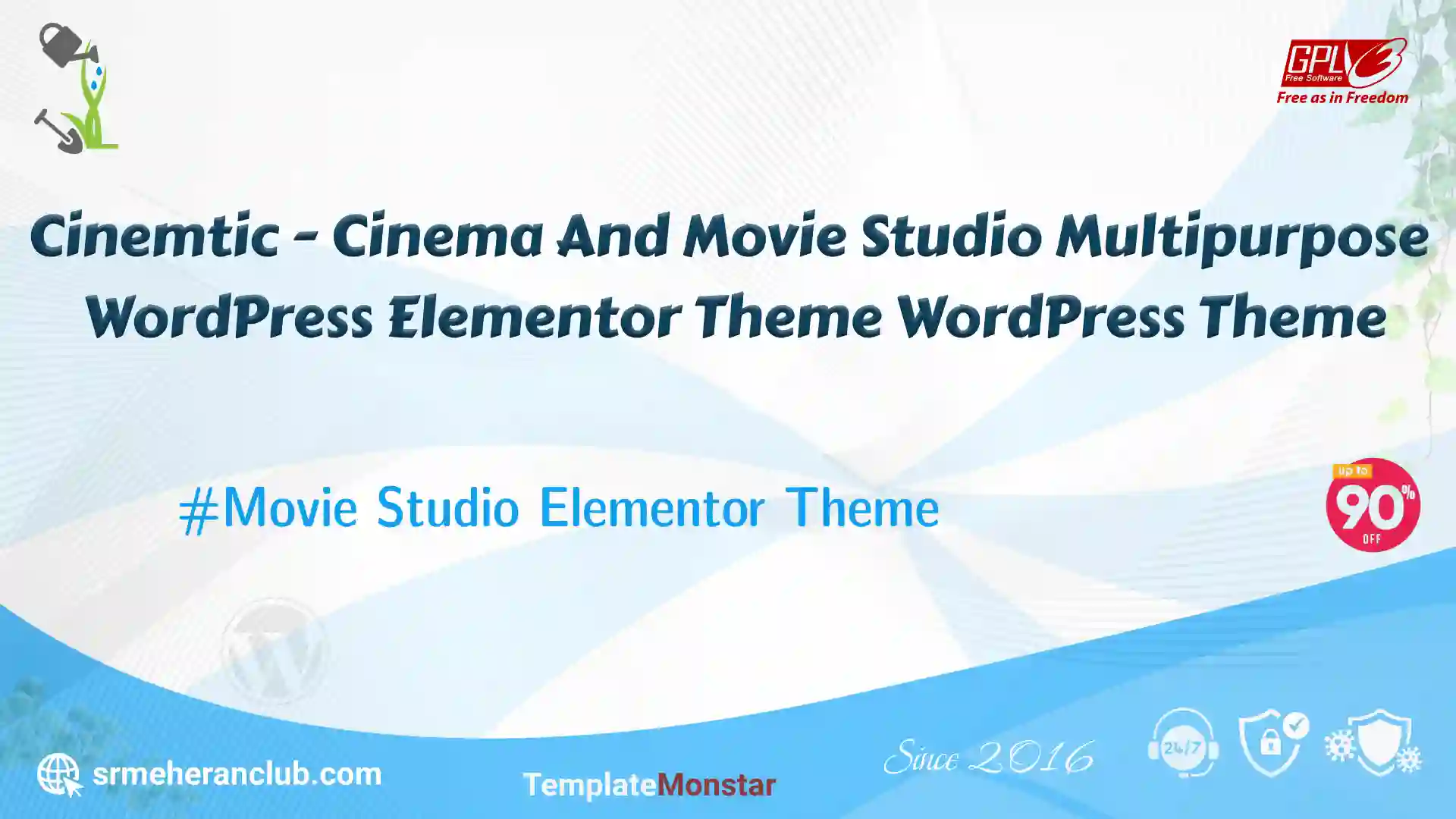 Cinemtic – Cinema And Movie Studio Multipurpose WordPress Elementor Theme WordPress Theme — Theme by Templatemonster