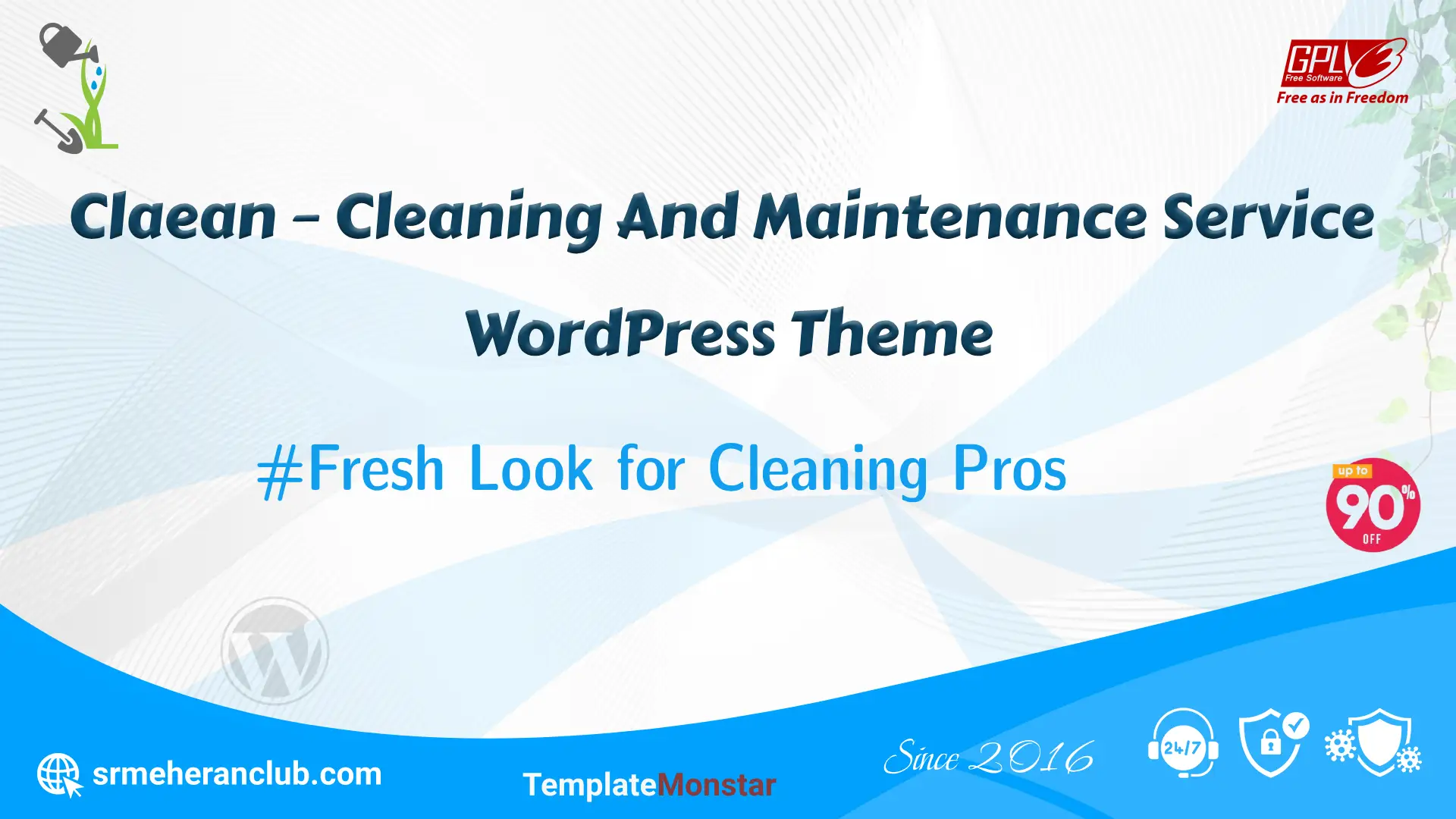 Claean – Cleaning And Maintenance Service WordPress Theme — Theme by Templatemonster