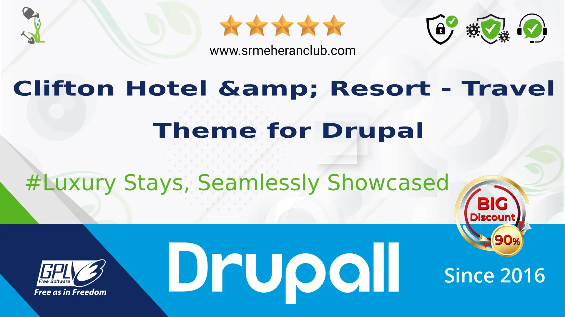 Clifton Hotel & Resort – Travel Theme for Drupal — Theme by Themeforest