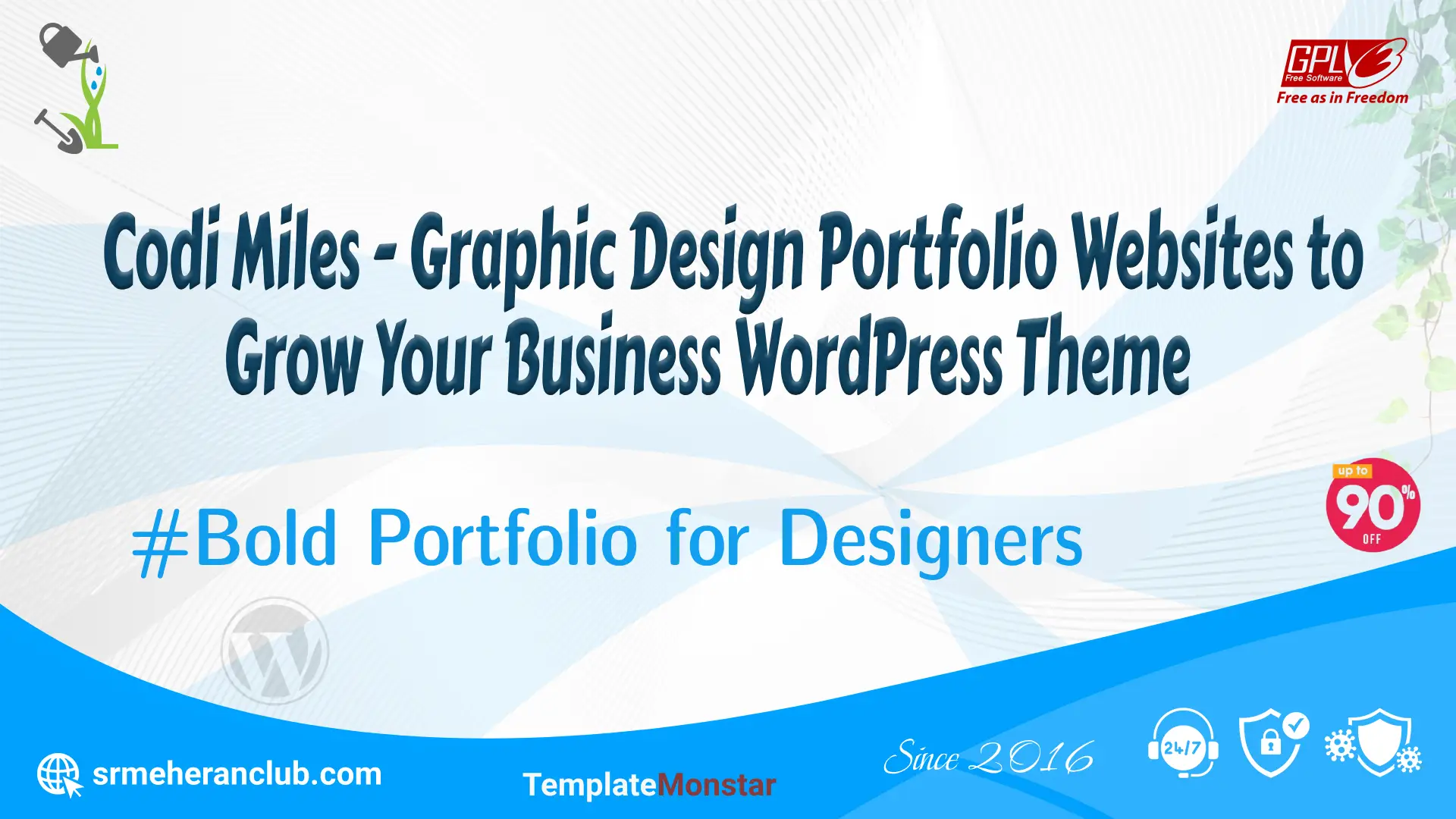 Codi Miles – Graphic Design Portfolio Websites to Grow Your Business WordPress Theme — Theme by Templatemonster