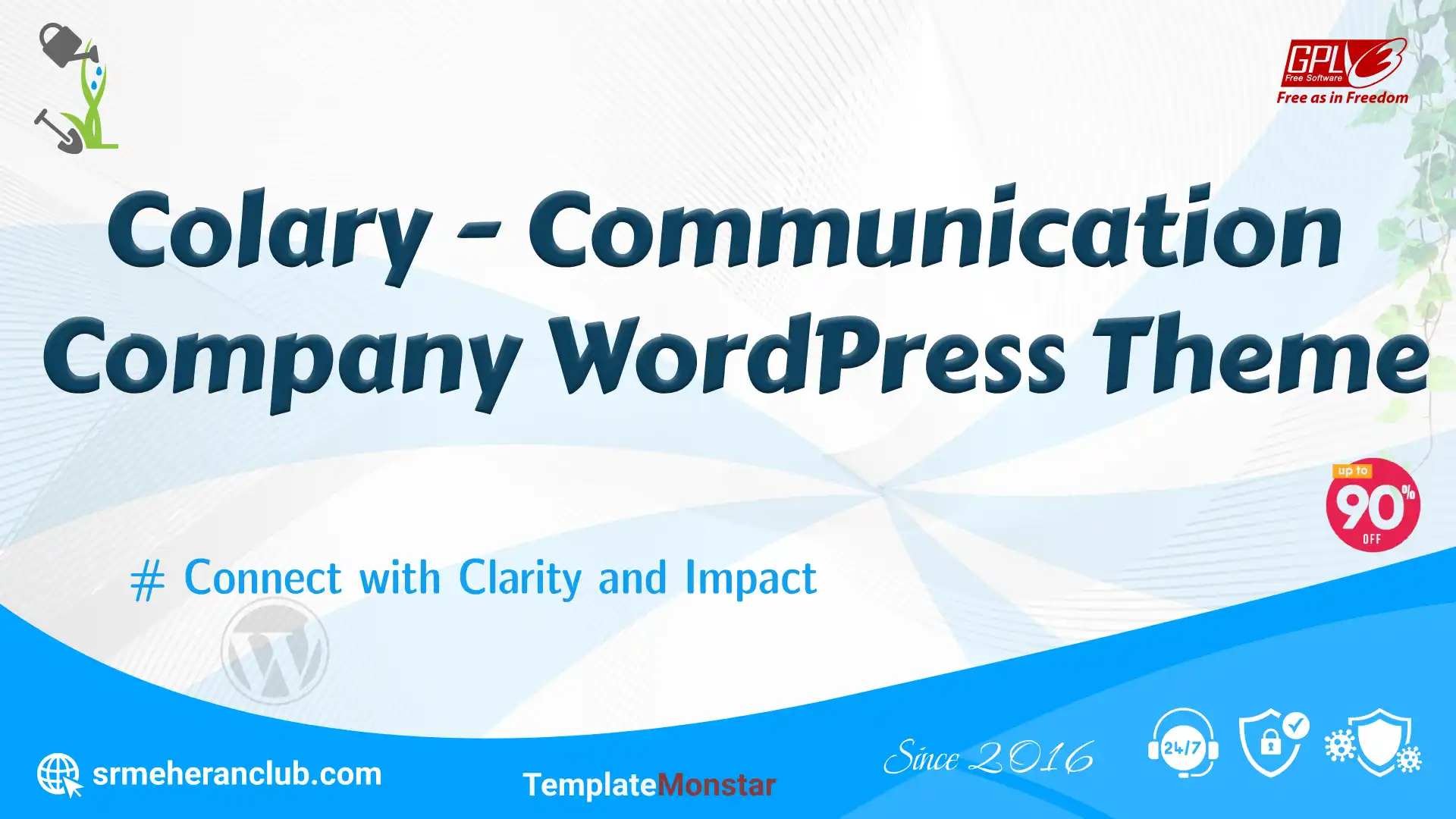 Colary – Communication Company WordPress Theme — Theme by Templatemonster