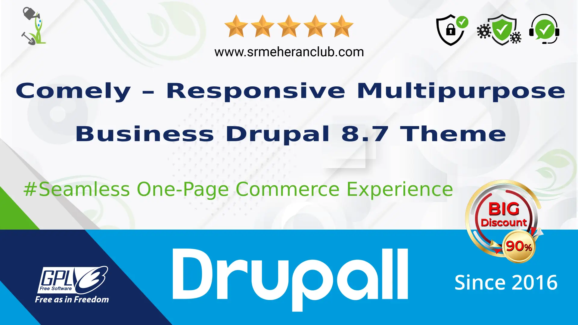 Comely – Responsive Multipurpose Business Drupal 8.7 Theme — Theme by Themeforest