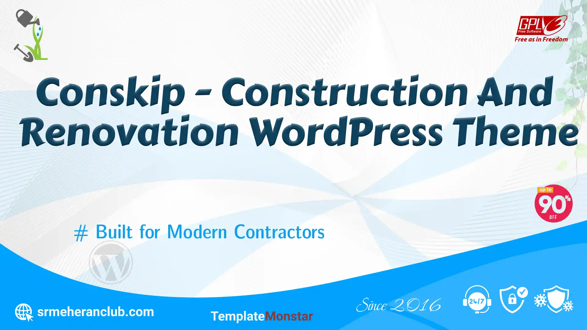 Conskip – Construction And Renovation WordPress Theme — Theme by Templatemonster
