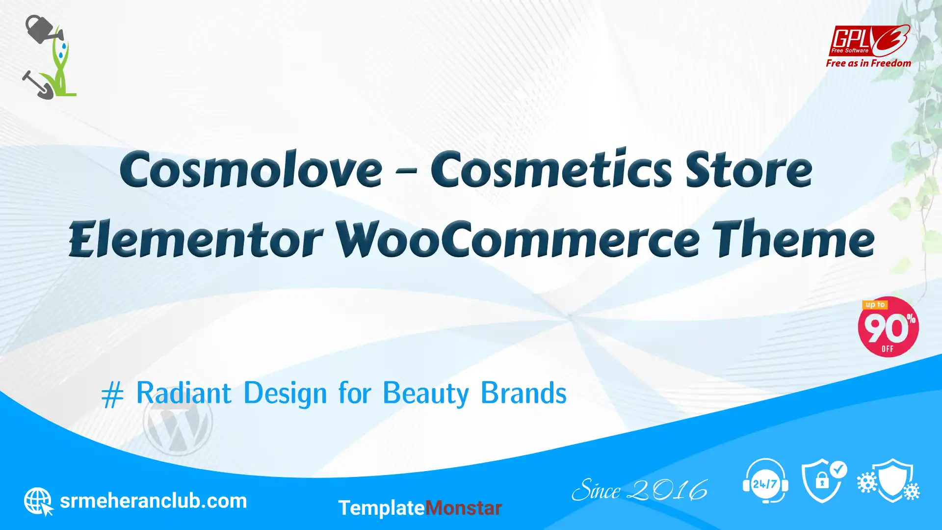 Cosmolove – Cosmetics Store Elementor WooCommerce Theme — Theme by Templatemonster