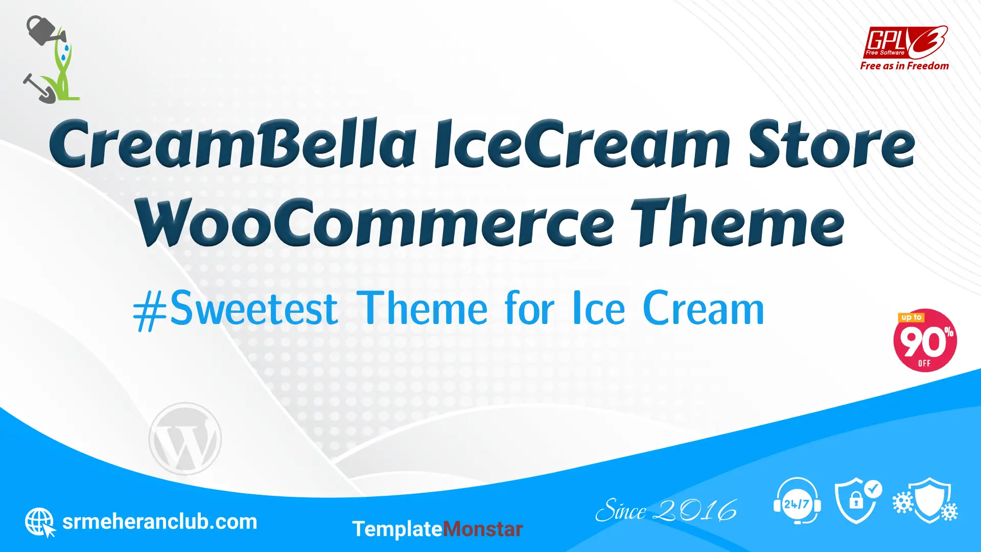 CreamBella IceCream Store WooCommerce Theme — Theme by Templatemonster