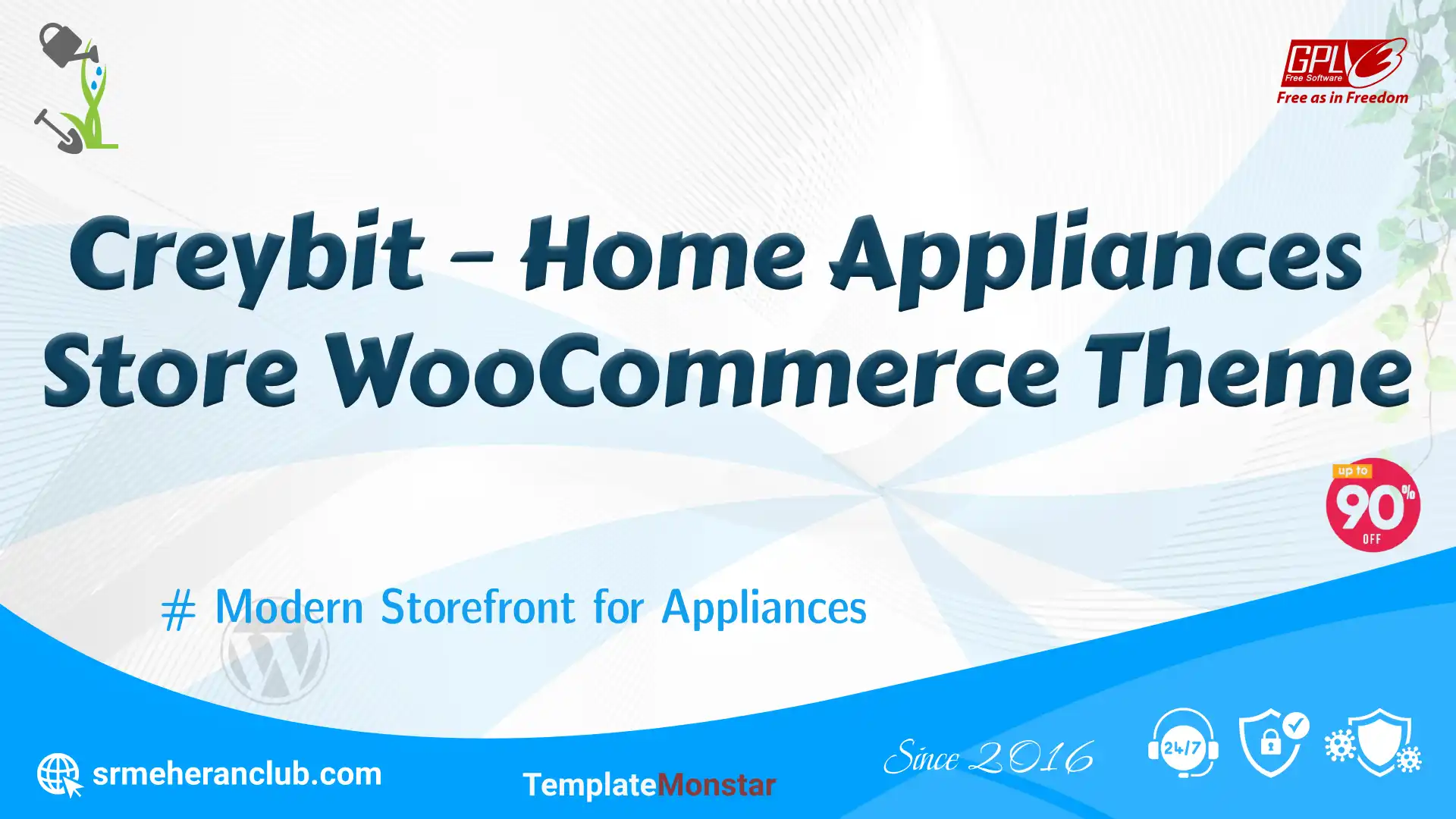 Creybit – Home Appliances Store WooCommerce Theme — Theme by Templatemonster