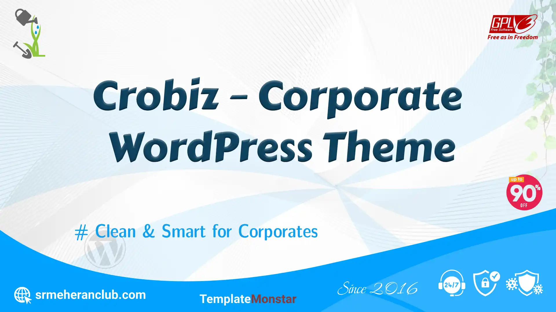 Crobiz – Corporate WordPress Theme — Theme by Templatemonster