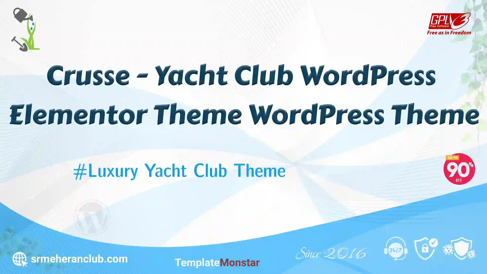 Crusse – Yacht Club WordPress Elementor Theme WordPress Theme — Theme by Templatemonster