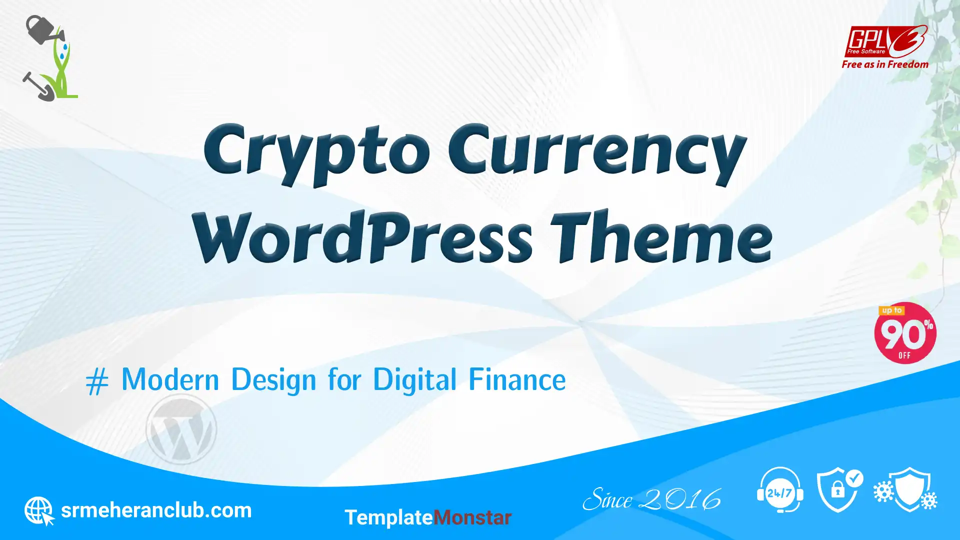 Crypto Currency WordPress Theme — Theme by Templatemonster