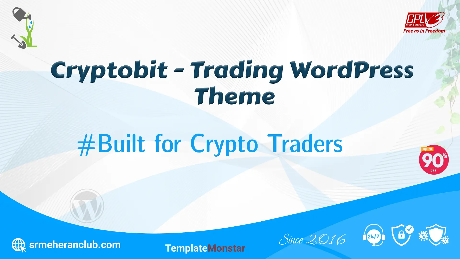Cryptobit – Trading WordPress Theme — Theme by Templatemonster