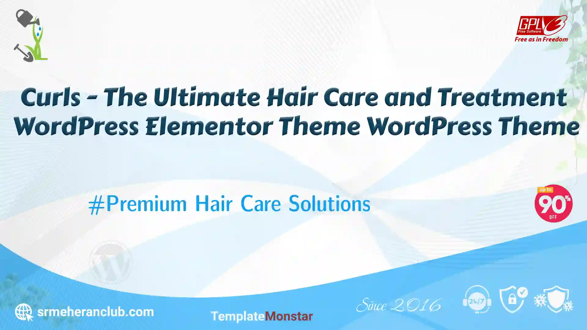 Curls – The Ultimate Hair Care and Treatment WordPress Elementor Theme WordPress Theme — Theme by Templatemonster