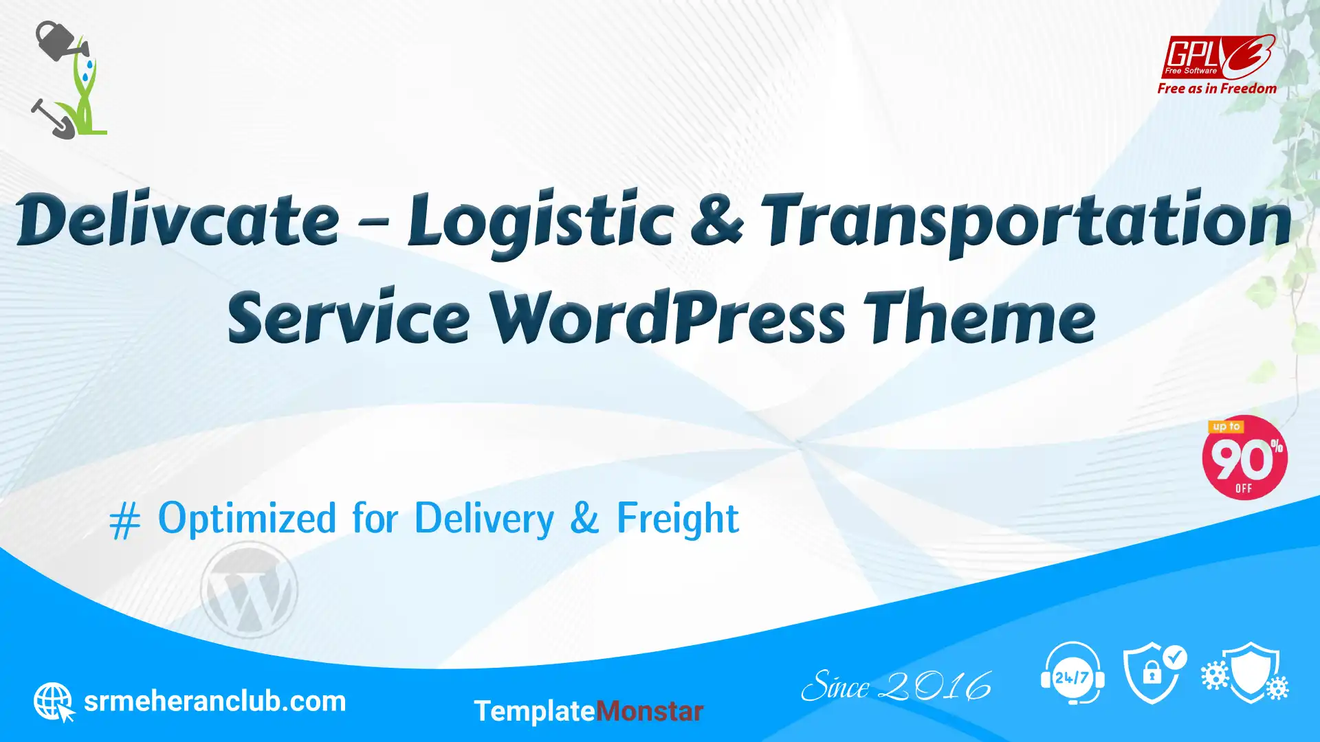 Delivcate – Logistic & Transportation Service WordPress Theme — Theme by Templatemonster