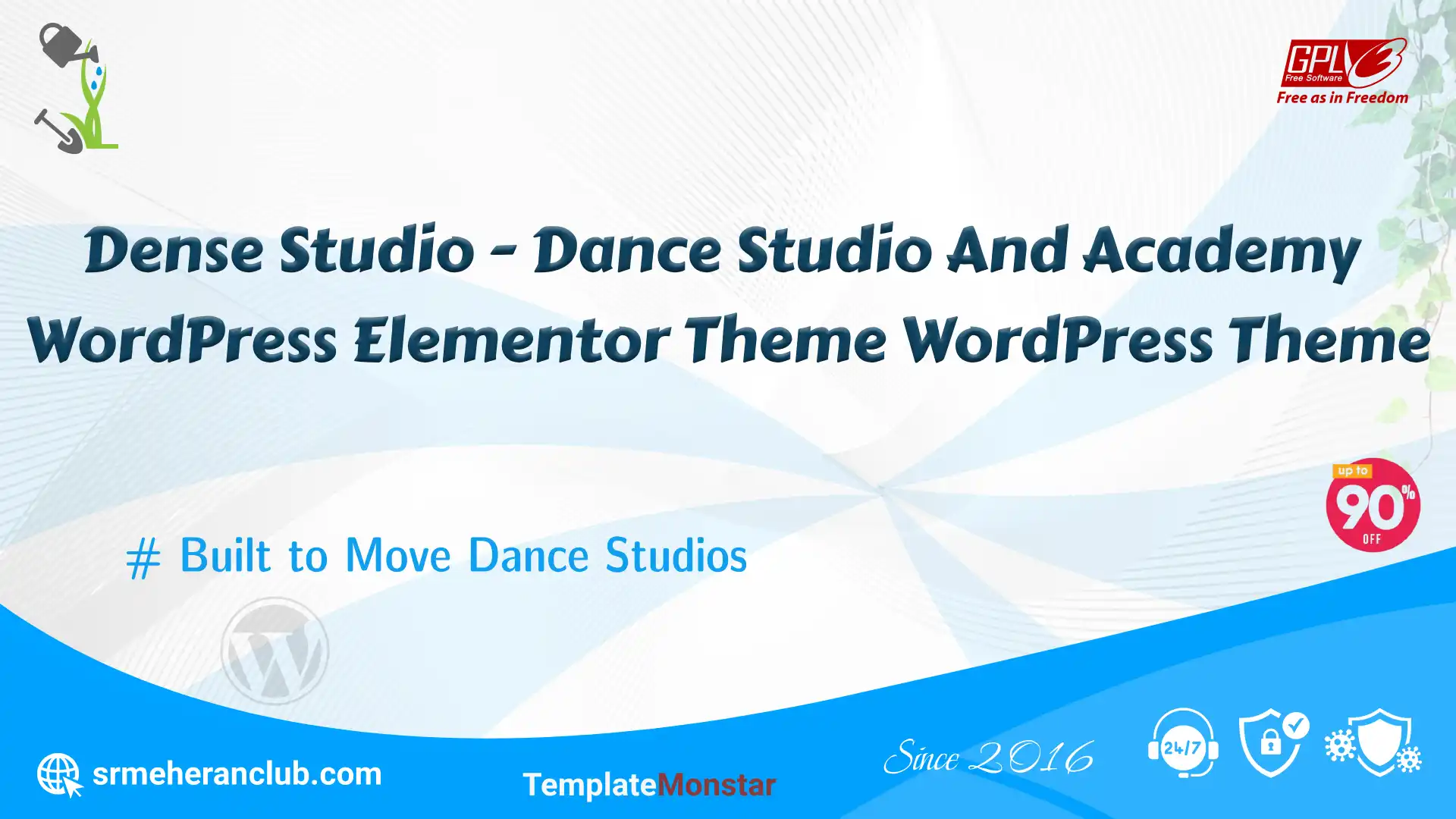 Dense Studio – Dance Studio And Academy WordPress Elementor Theme WordPress Theme