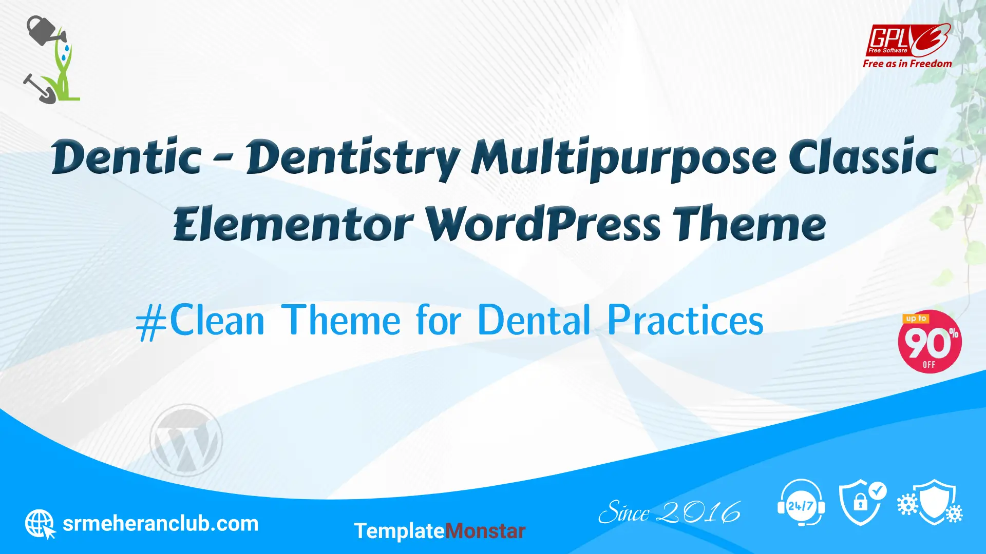 Dentic – Dentistry Multipurpose Classic Elementor WordPress Theme — Theme by Templatemonster