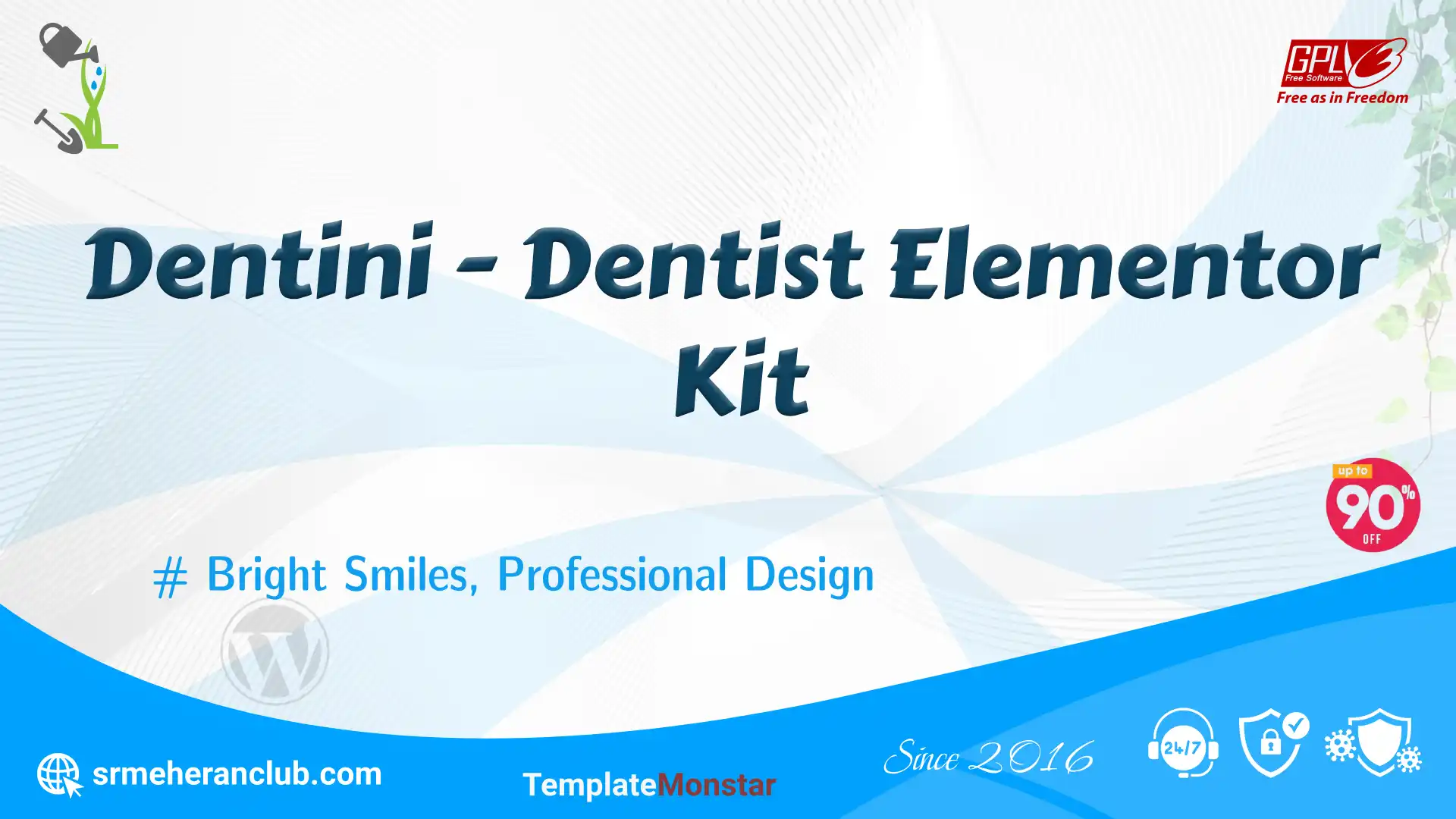 Dentini – Dentist Elementor Kit — Theme by Templatemonster