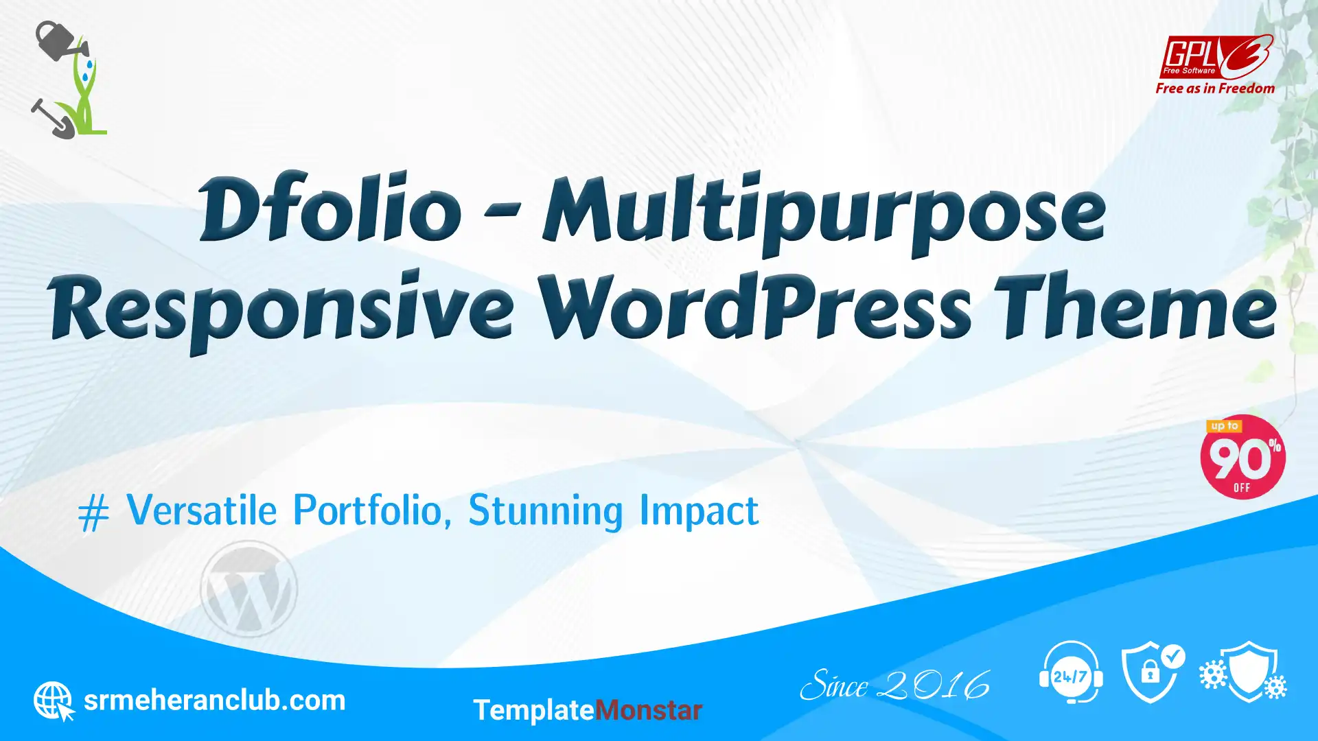 Dfolio – Multipurpose Responsive WordPress Theme — Theme by Templatemonster