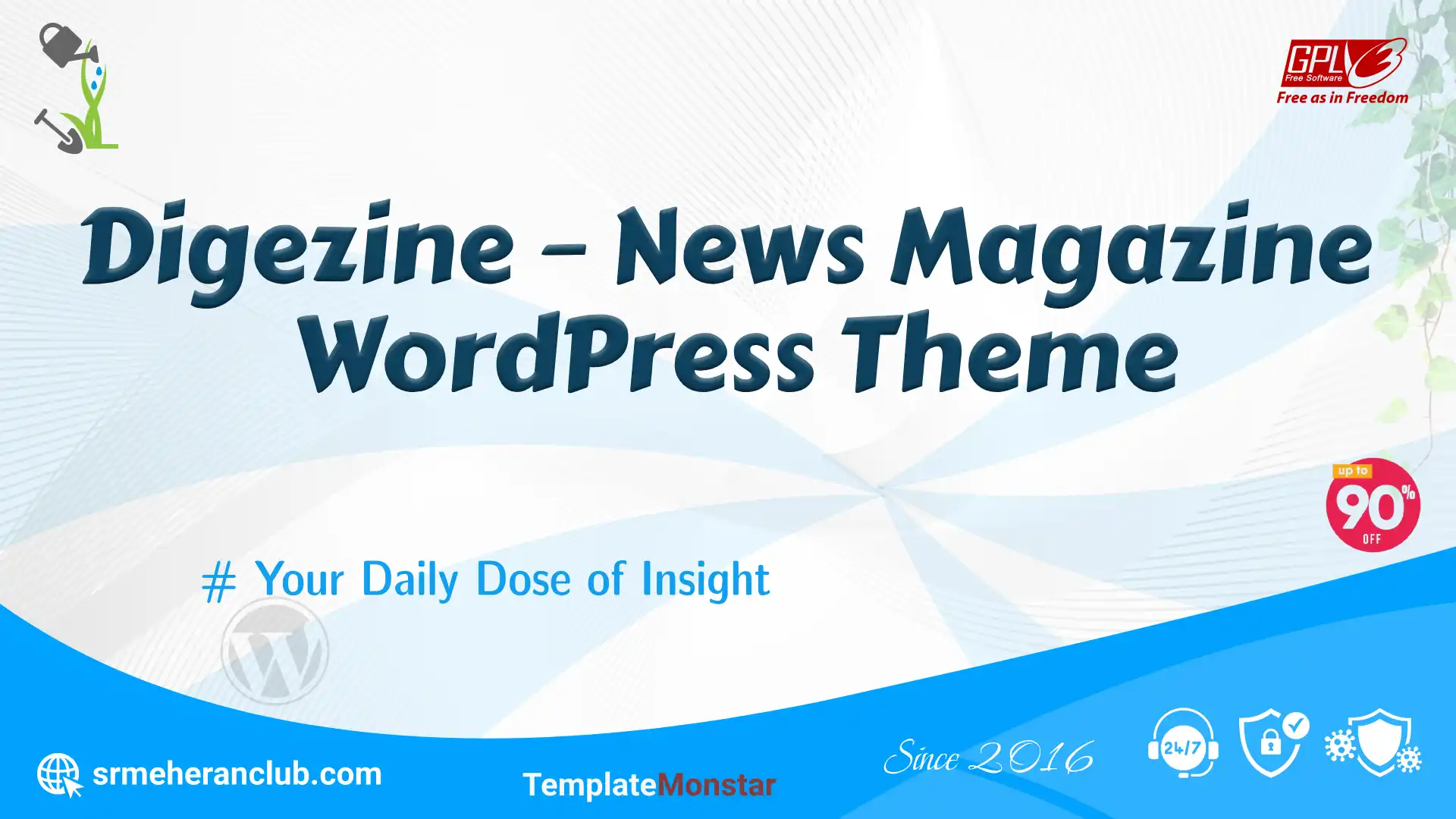 Digezine – News Magazine WordPress Theme — Theme by Templatemonster