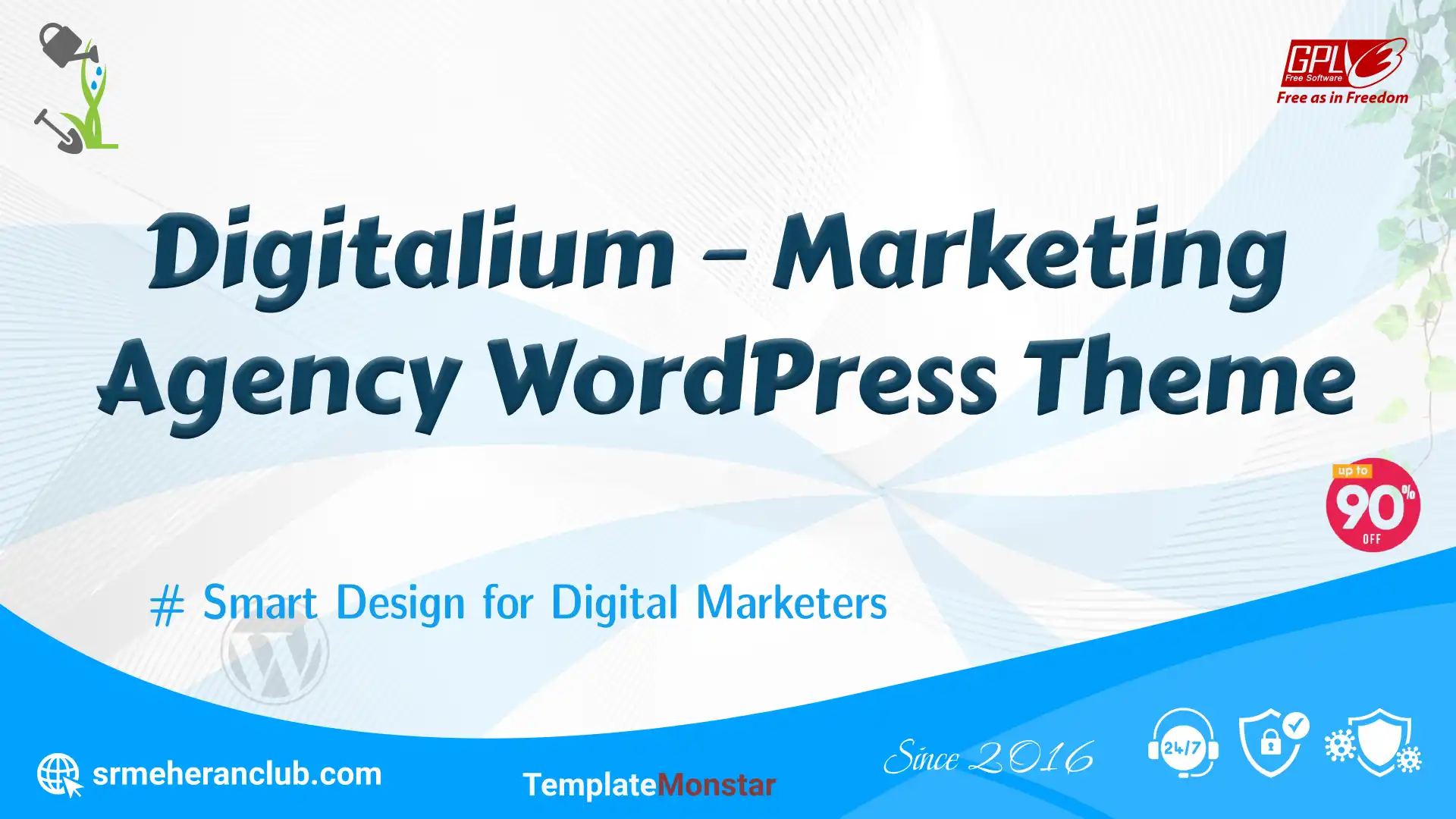 Digitalium – Marketing Agency WordPress Theme — Theme by Templatemonster