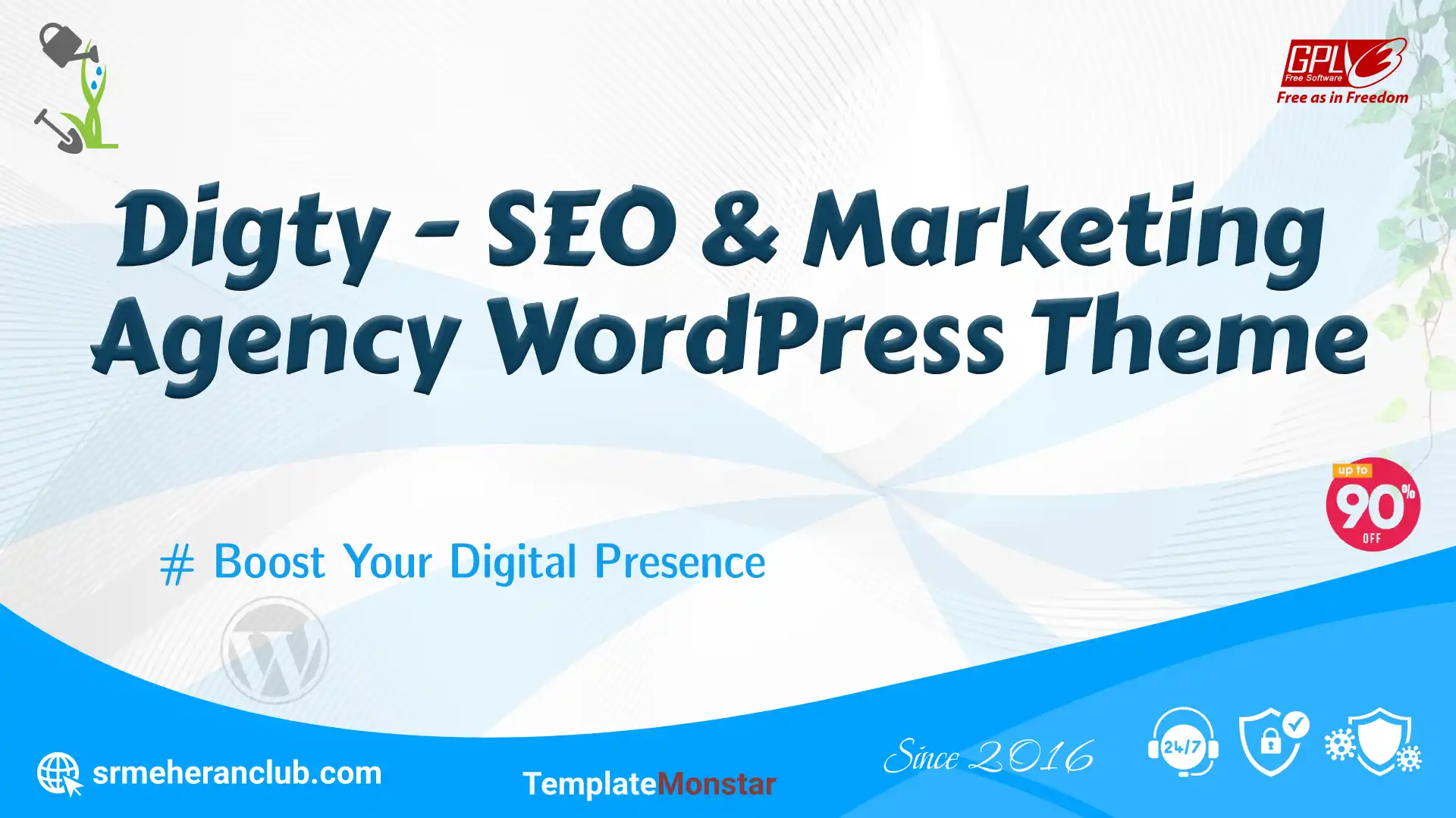 Digty – SEO & Marketing Agency WordPress Theme — Theme by Templatemonster
