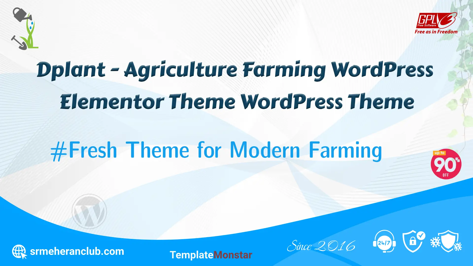 Dplant – Agriculture Farming WordPress Elementor Theme WordPress Theme