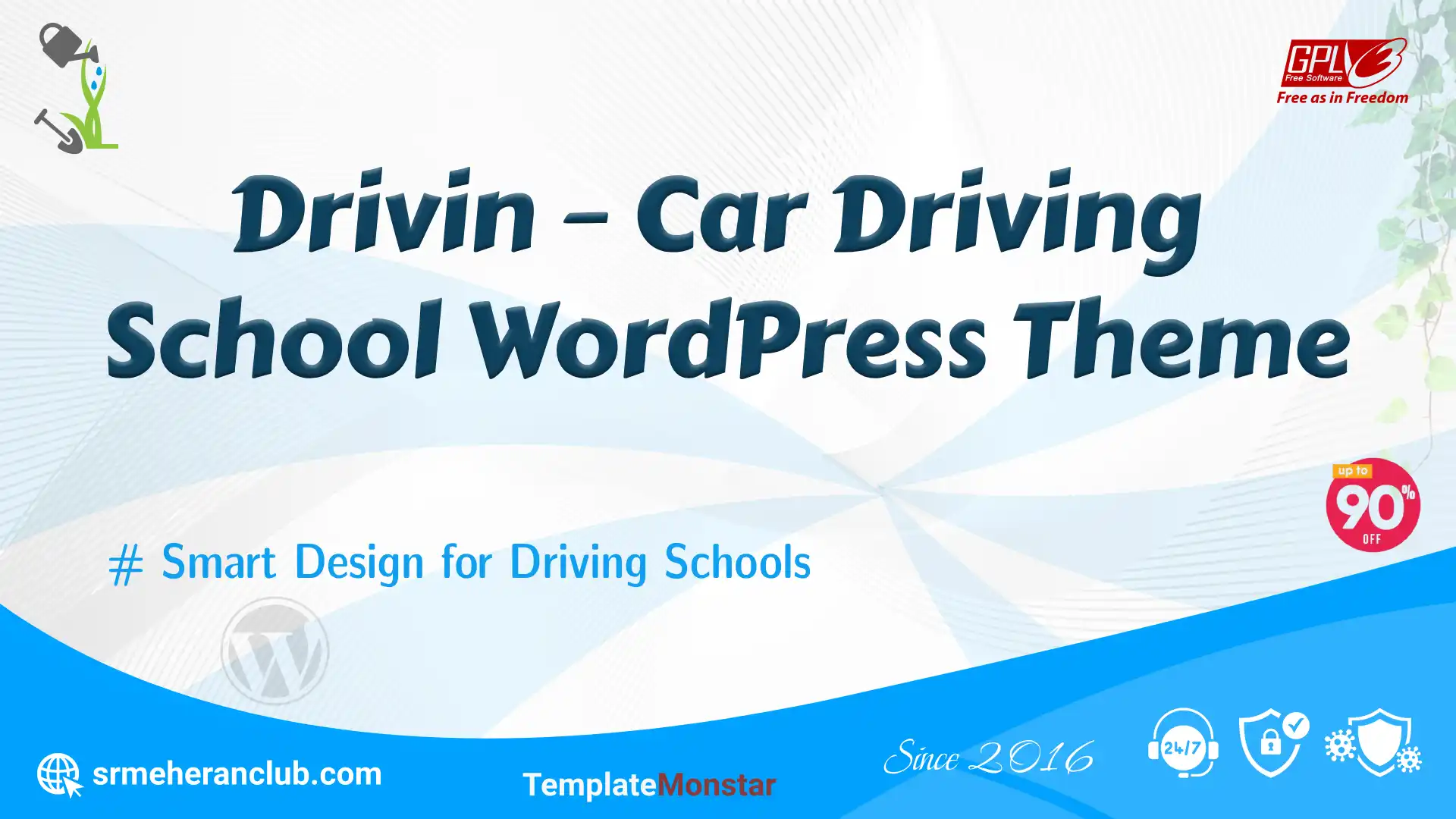 Drivin – Car Driving School WordPress Theme