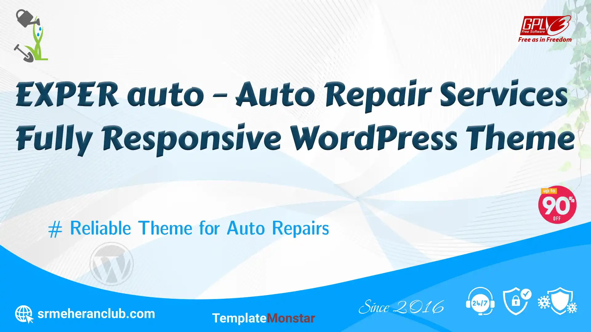 EXPER auto – Auto Repair Services Fully Responsive WordPress Theme — Theme by Templatemonster