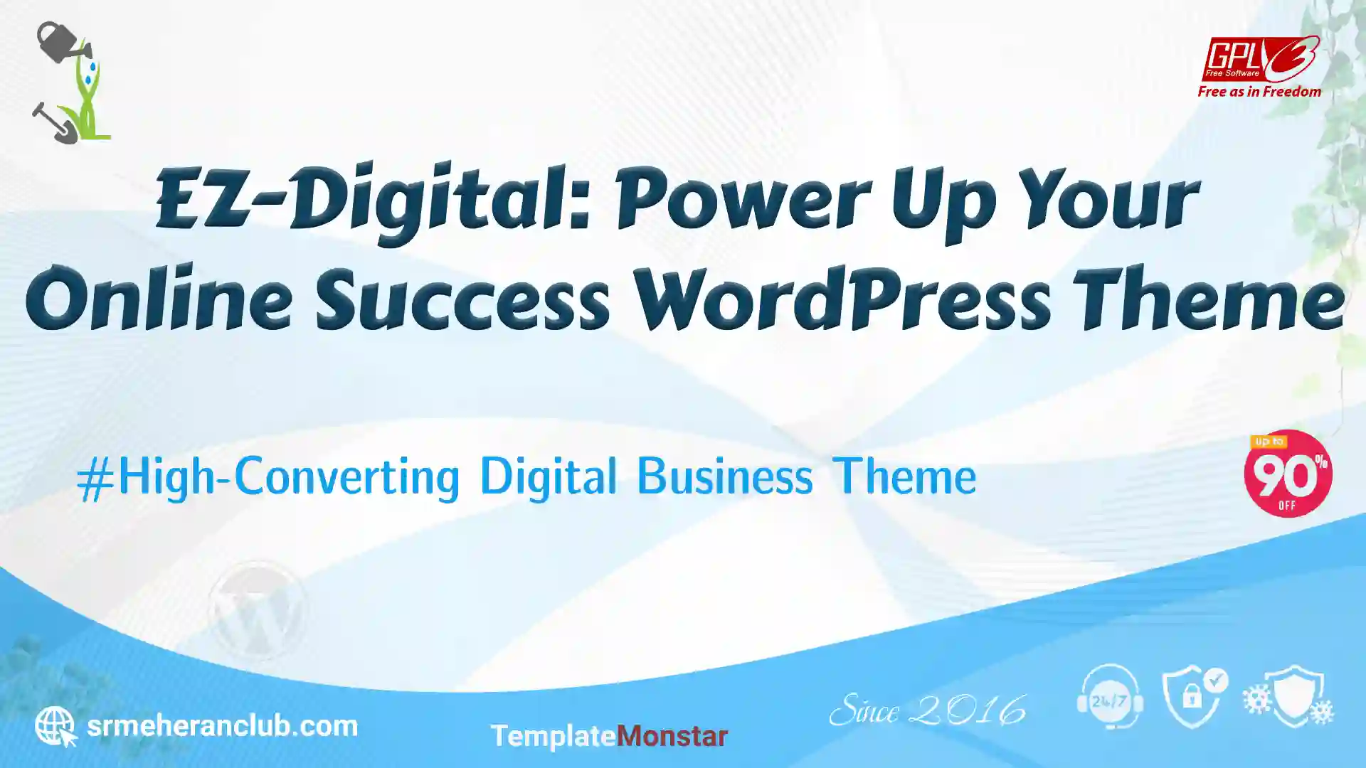 EZ-Digital: Power Up Your Online Success WordPress Theme — Theme by Templatemonster