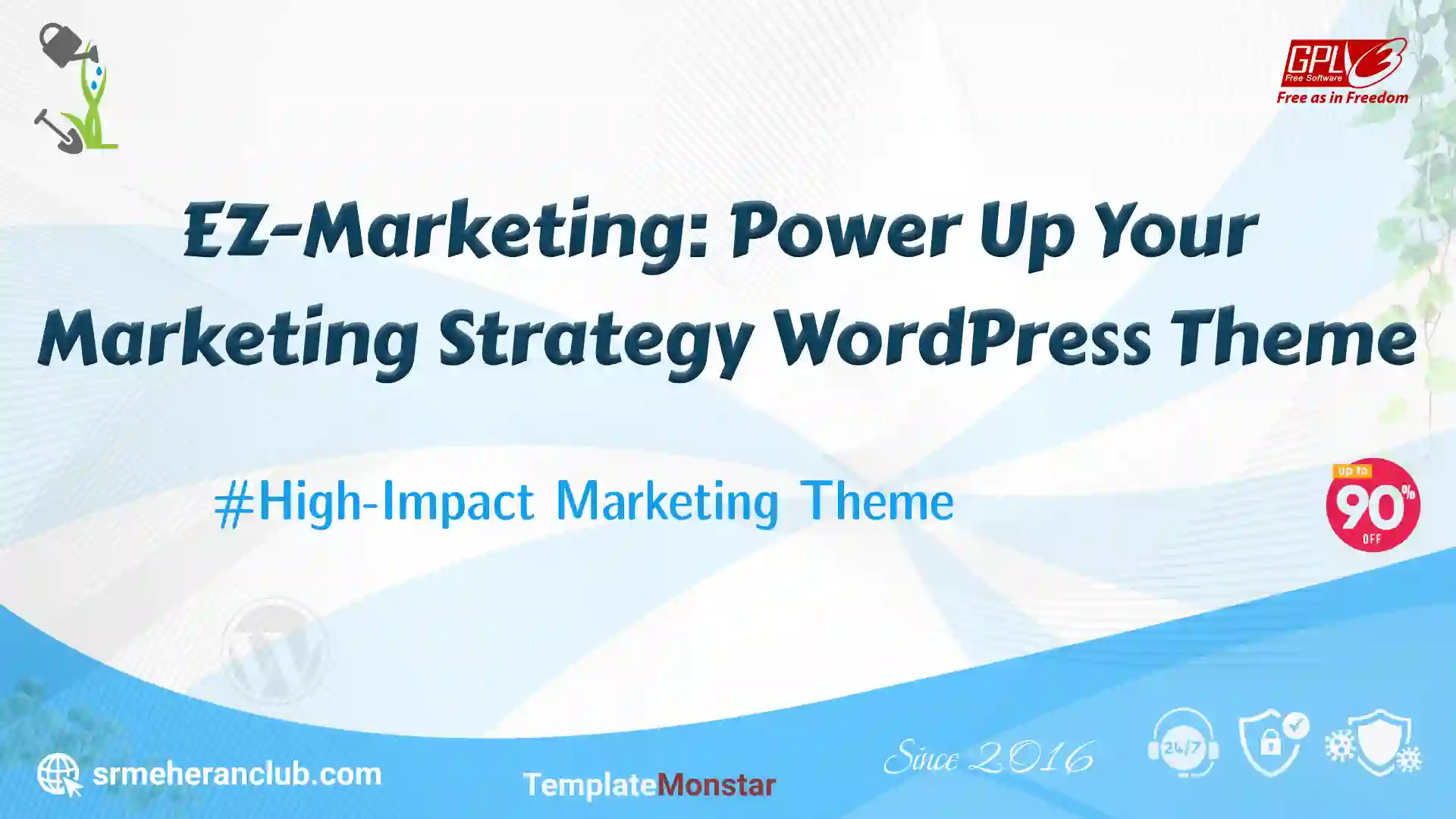 EZ-Marketing: Power Up Your Marketing Strategy WordPress Theme — Theme by Templatemonster