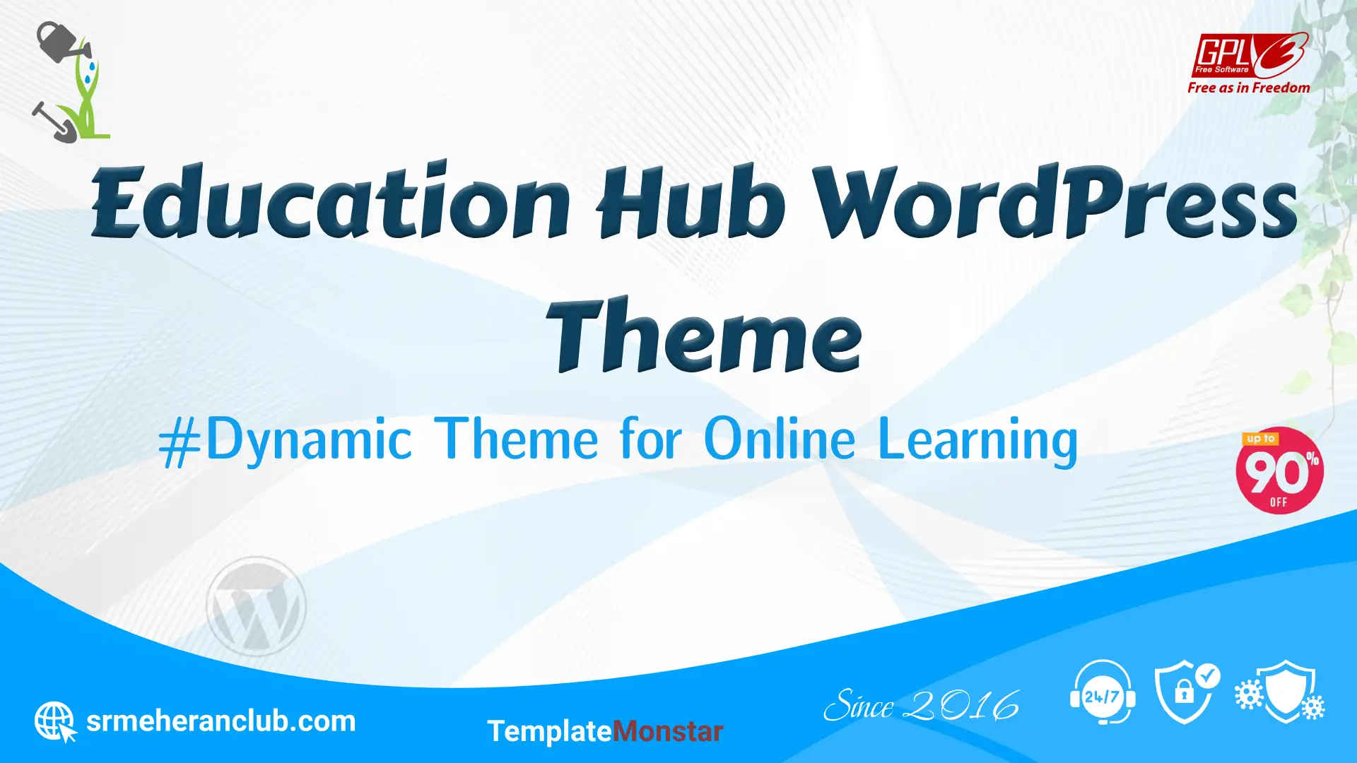Education Hub WordPress Theme — Theme by Templatemonster