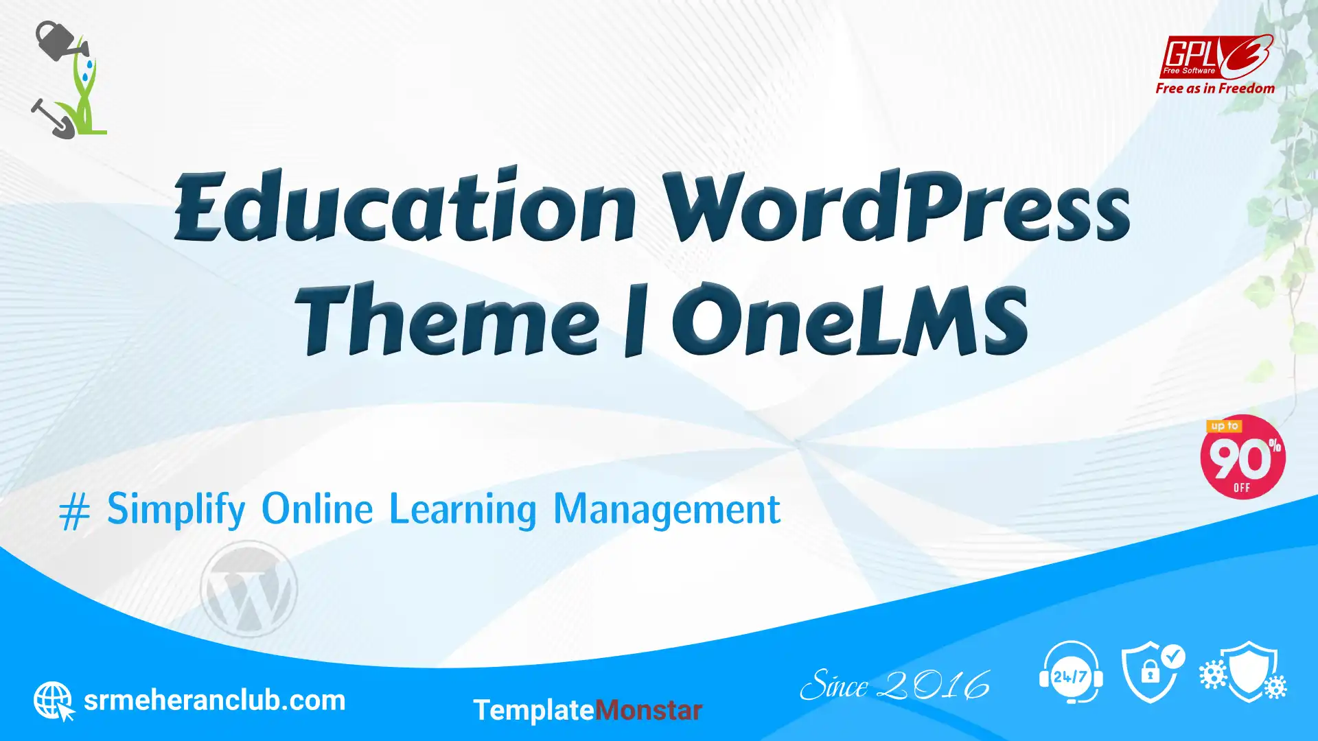 Education WordPress Theme | OneLMS — Theme by Templatemonster