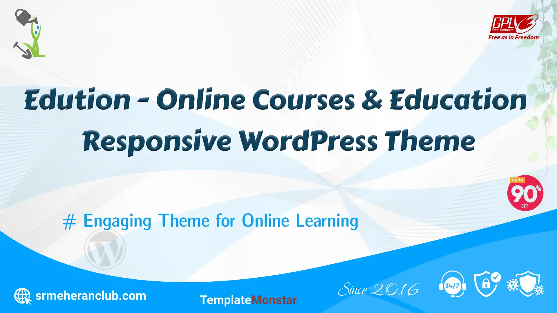 Edution – Online Courses & Education Responsive WordPress Theme — Theme by Templatemonster