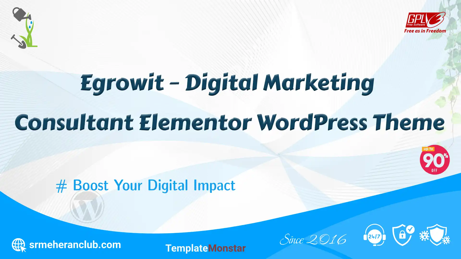 Egrowit – Digital Marketing Consultant Elementor WordPress Theme — Theme by Templatemonster