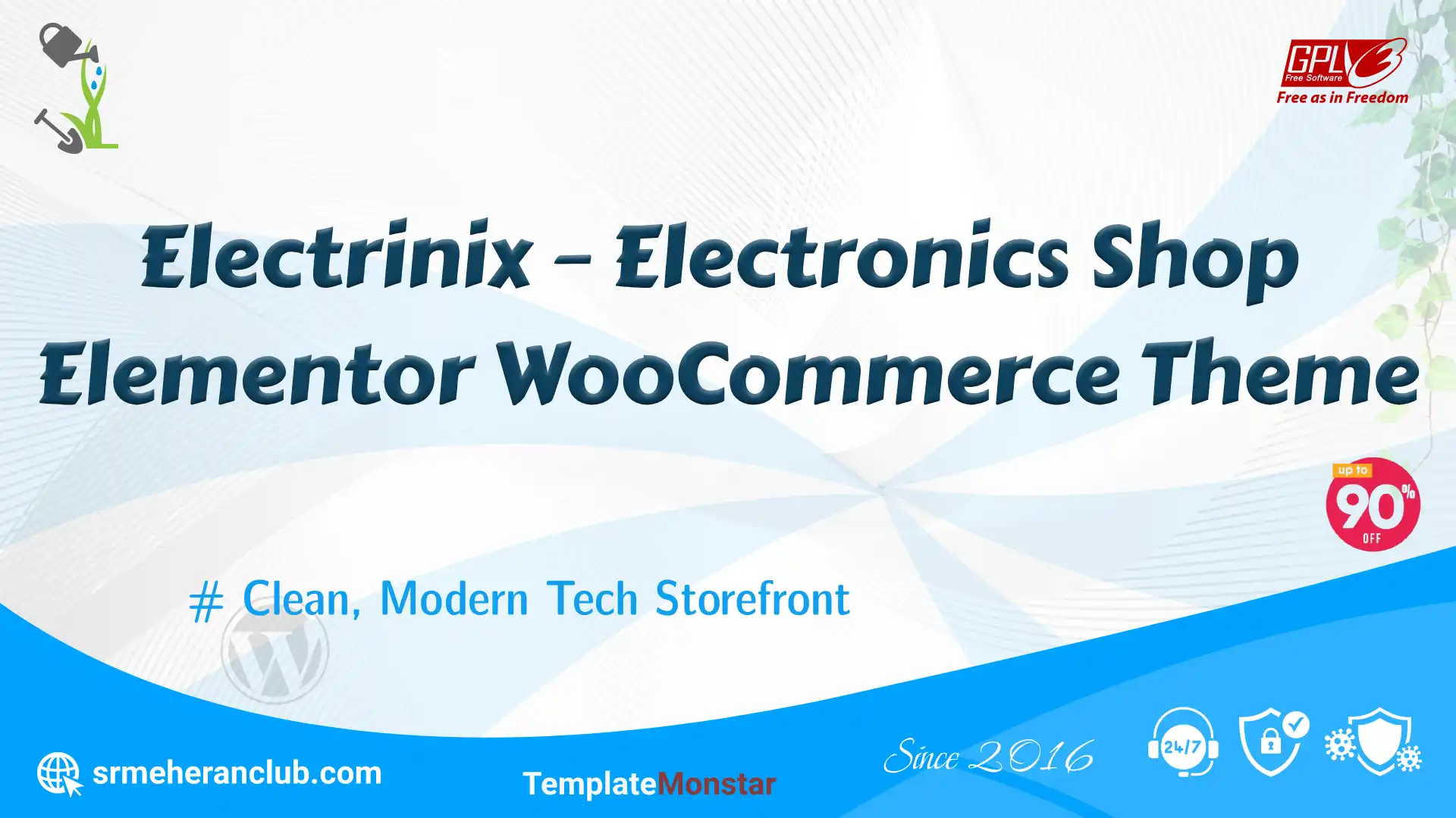 Electrinix – Electronics Shop Elementor WooCommerce Theme — Theme by Templatemonster