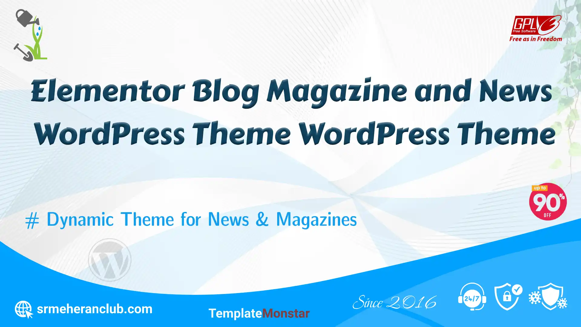 Elementor Blog Magazine and News WordPress Theme WordPress Theme