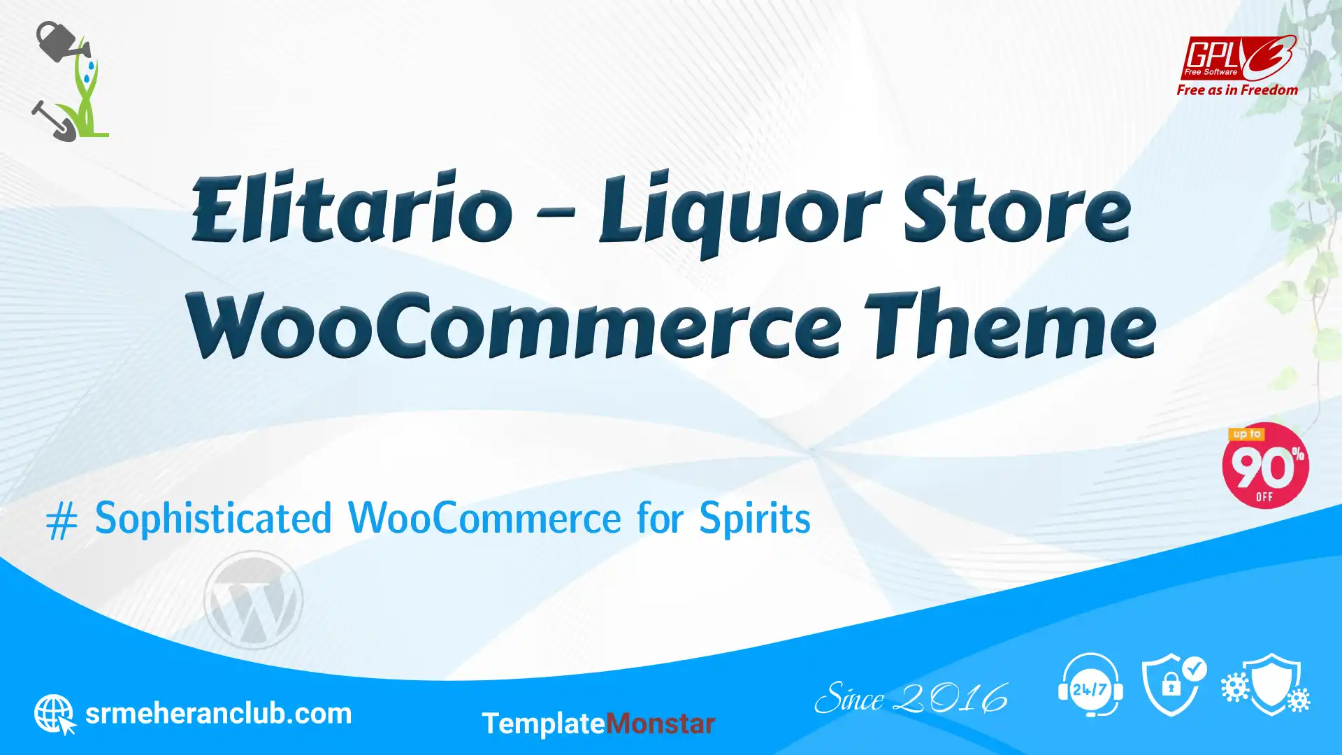 Elitario – Liquor Store WooCommerce Theme — Theme by Templatemonster
