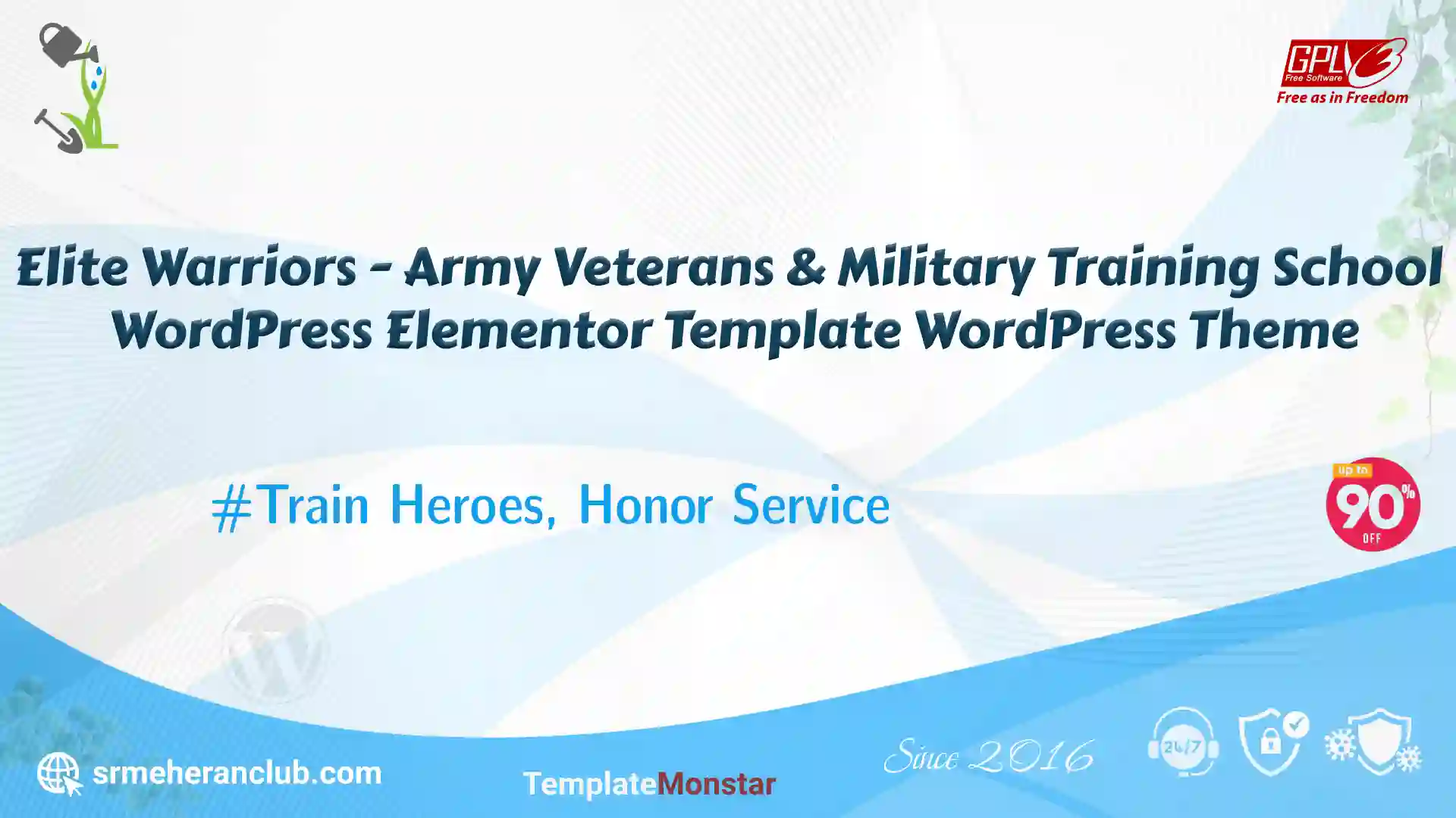 Elite Warriors – Army Veterans & Military Training School WordPress Elementor Template WordPress Theme — Theme by Templatemonster