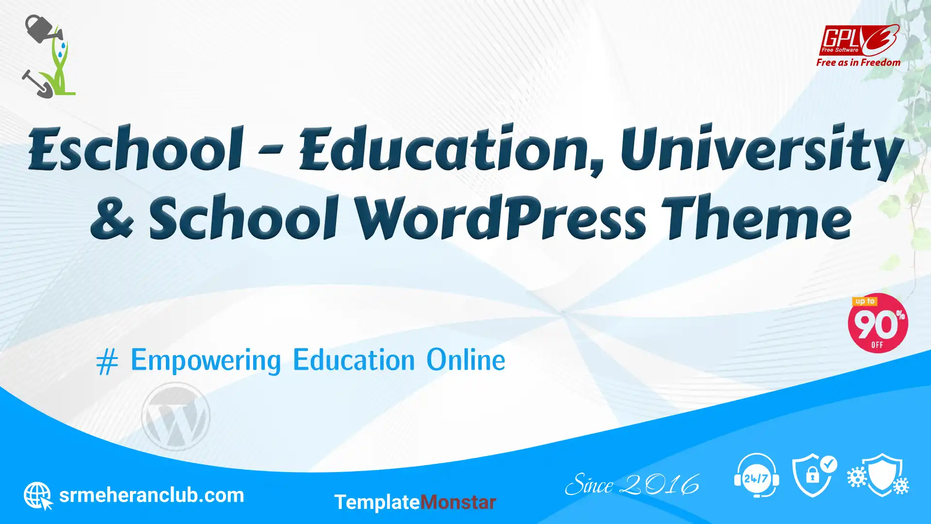 Eschool – Education, University & School WordPress Theme — Theme by Templatemonster