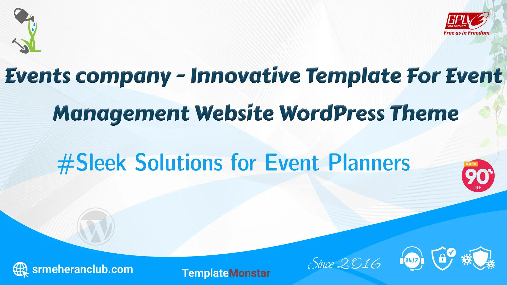 Events company – Innovative Template For Event Management Website WordPress Theme — Theme by Temapltemonster