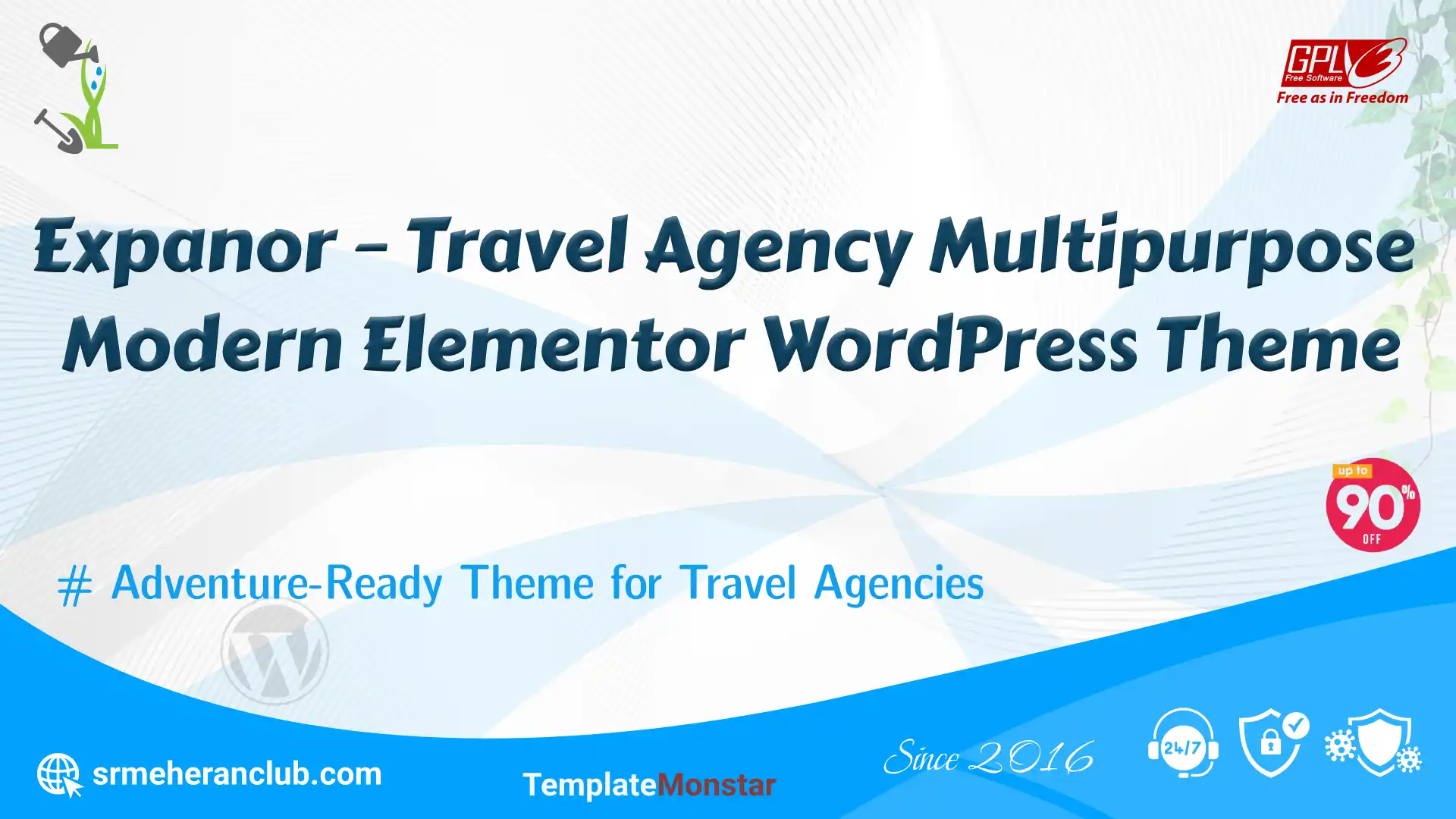 Expanor – Travel Agency Multipurpose Modern Elementor WordPress Theme — Theme by Templatemonster