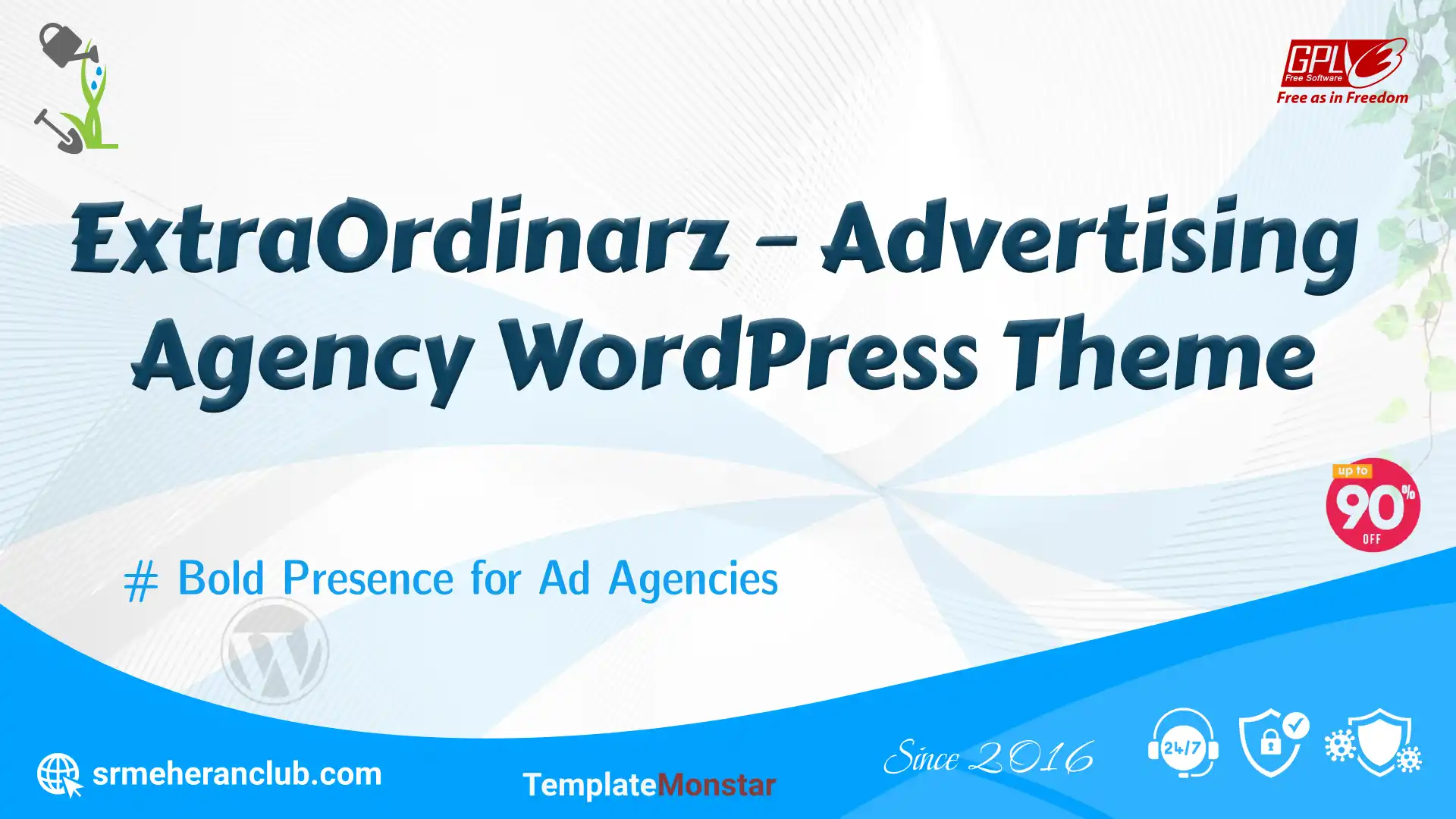 ExtraOrdinarz – Advertising Agency WordPress Theme — Theme by Templatemonster