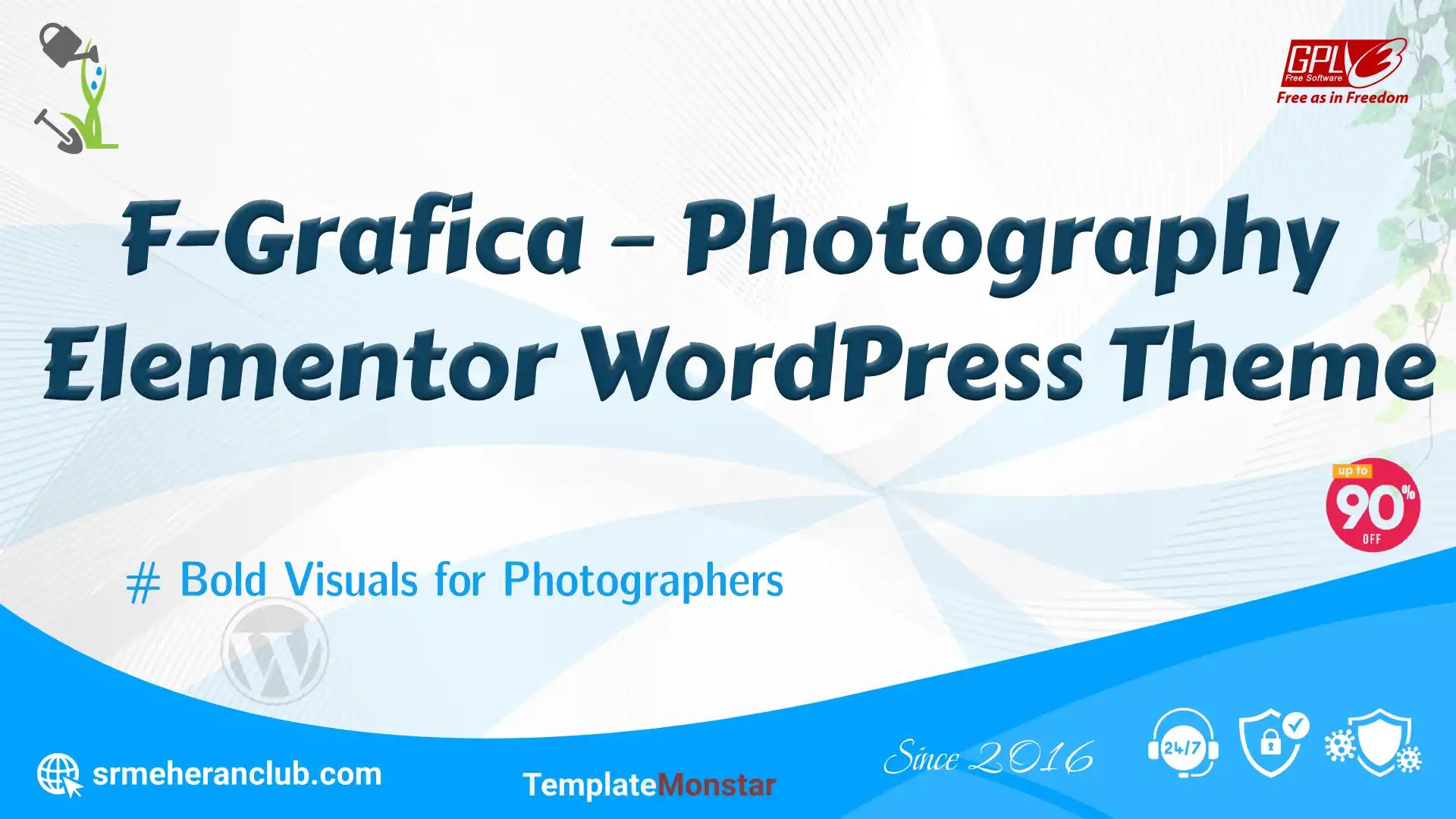 F-Grafica – Photography Elementor WordPress Theme — Theme by Templatemonster